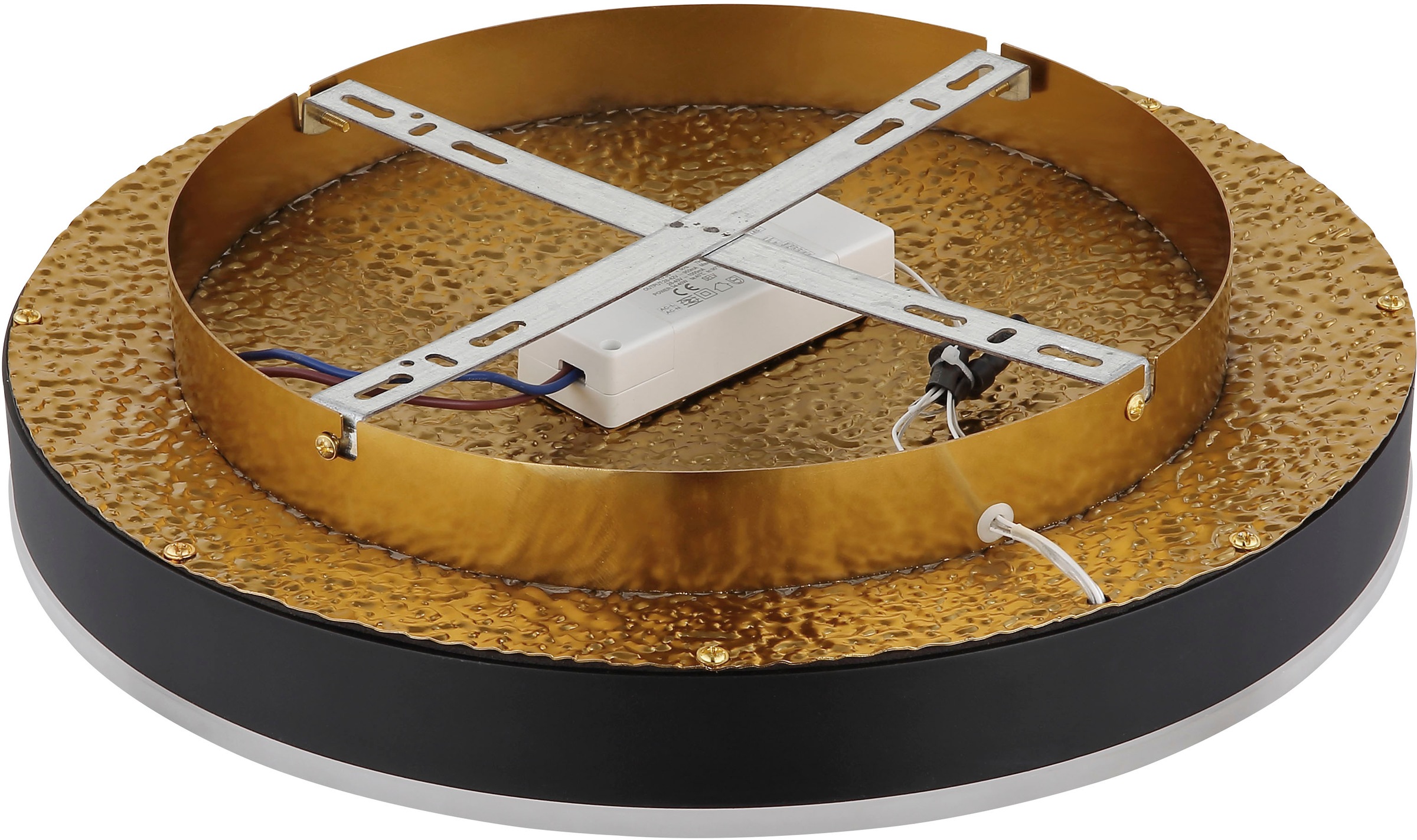 GLOBO LIGHTING Deckenleuchte »HEDI« LED-Modul 1 Stk. Warmweiß Deckenlampe Wohnzimmer-Leuchte Schlafzimmer-Leuchte Flur Küche