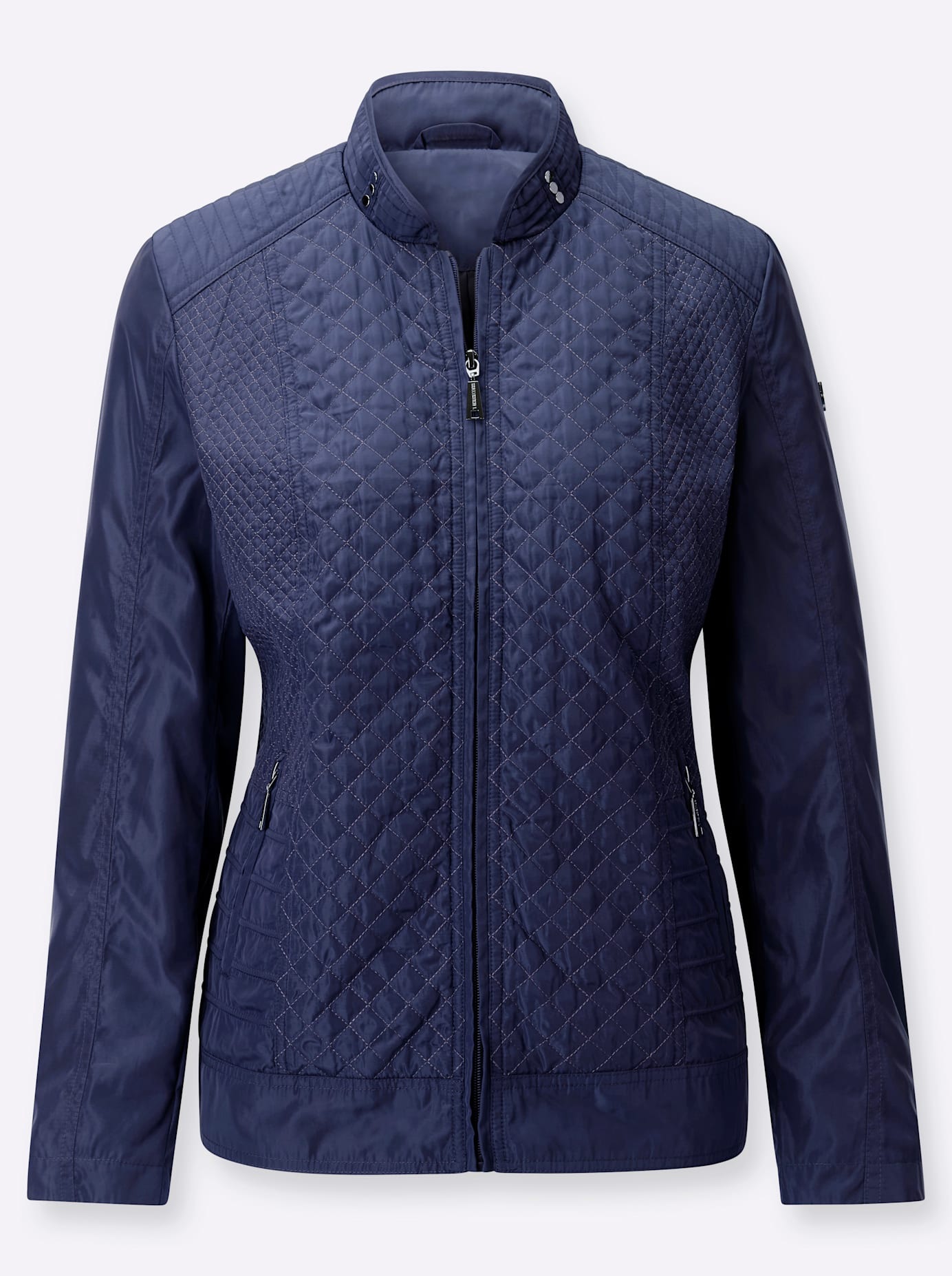 Thumbnail - Casual Looks Steppjacke ohne Kapuze