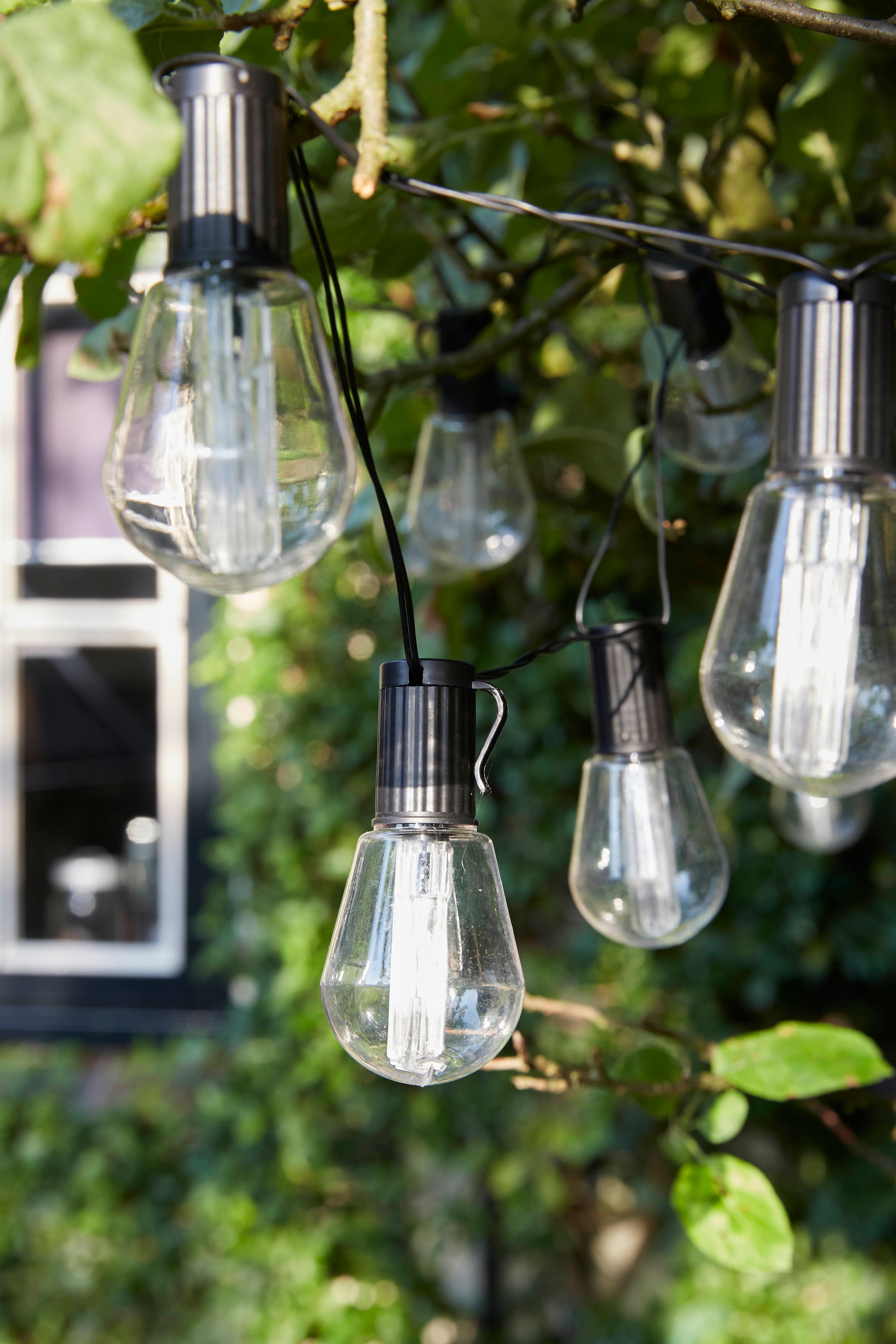 LUXFORM LED-Lichterkette »Luxform Solar Alicante«, 1 St.-flammig, LED-Lichterkette, Solarenergie, IP44