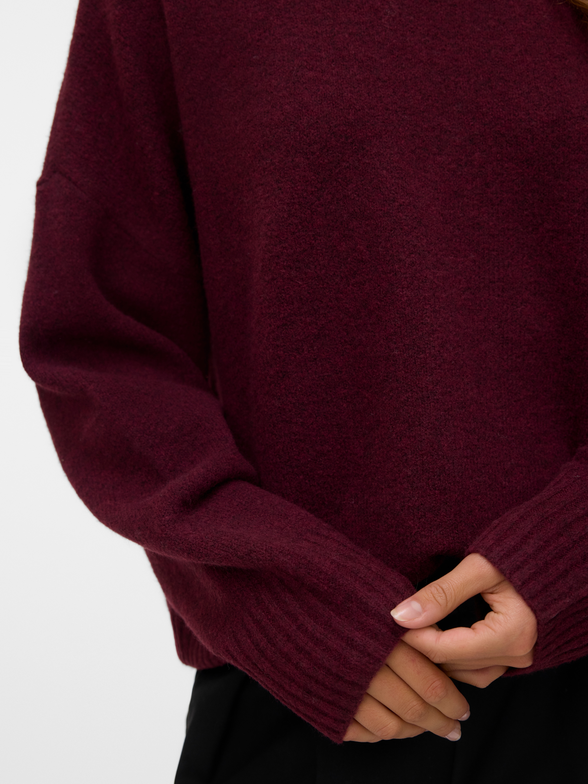 Vero Moda Strickpullover »VMBOOM LS O-NECK PULLOVER GA NOOS«