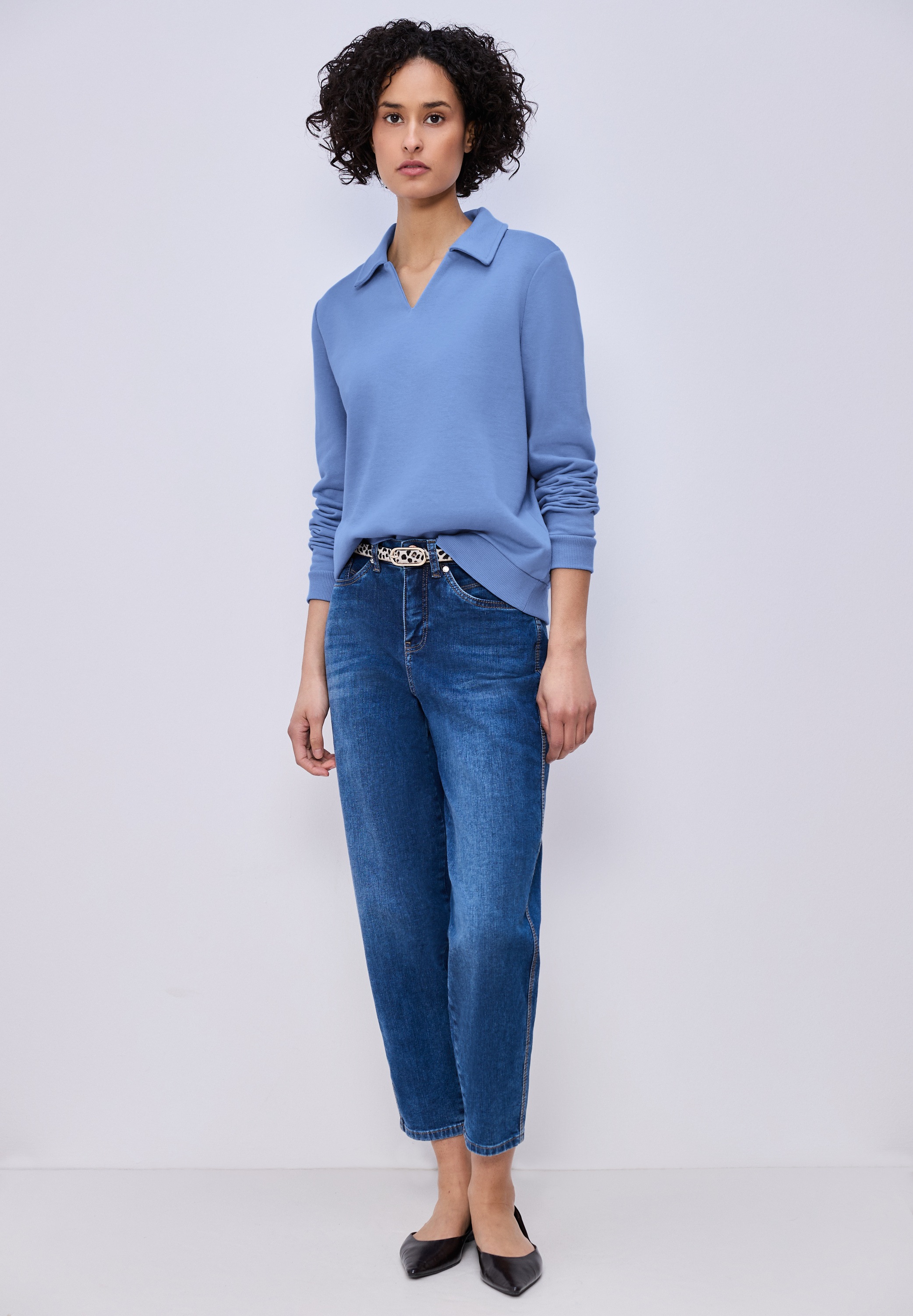 STREET ONE Sweatshirt , mit Kragen
