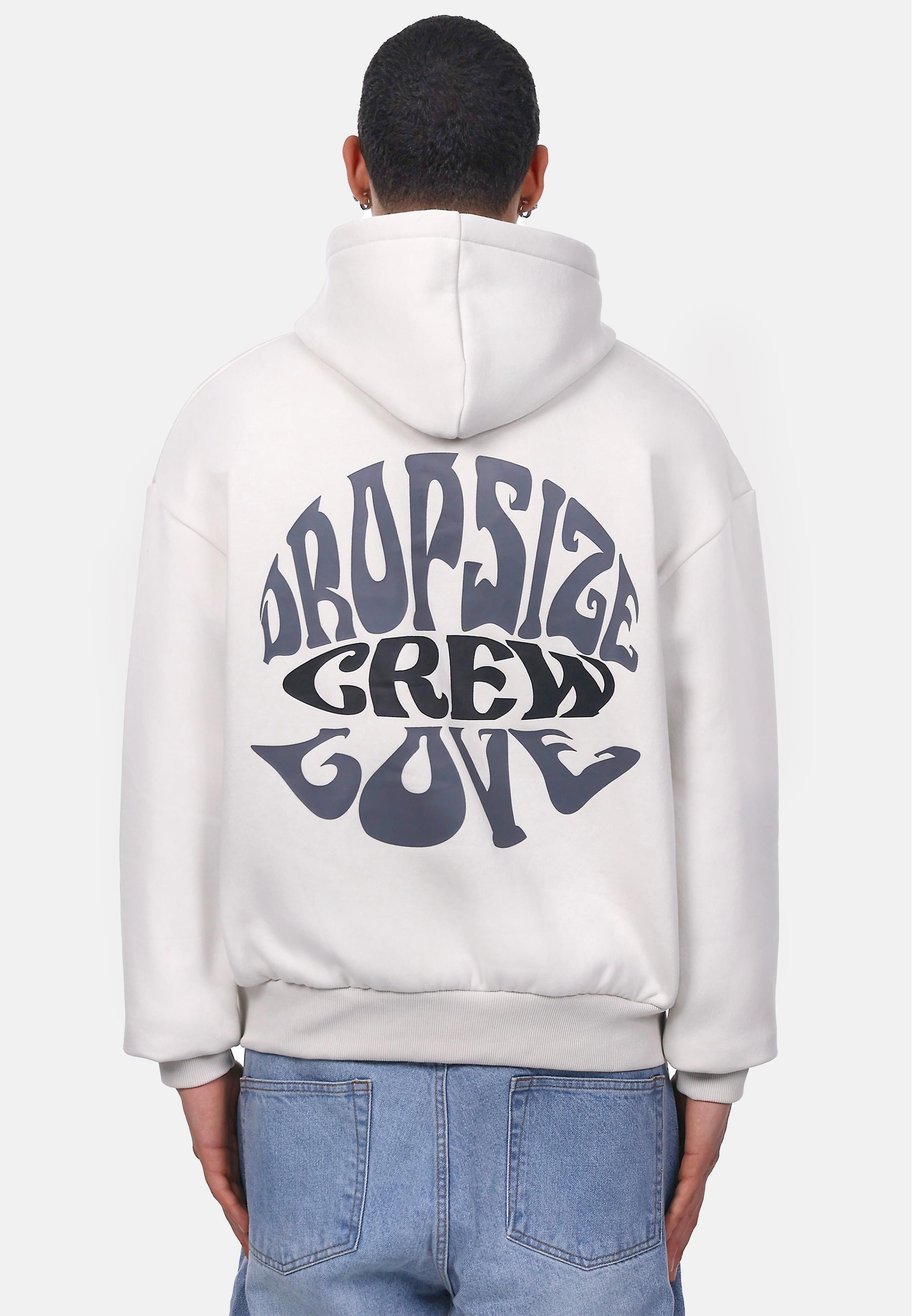 Dropsize Kapuzensweatshirt »Dropsize HEAVY OVERSIZE CREWLOVE HOODIE«, (1 tlg.)