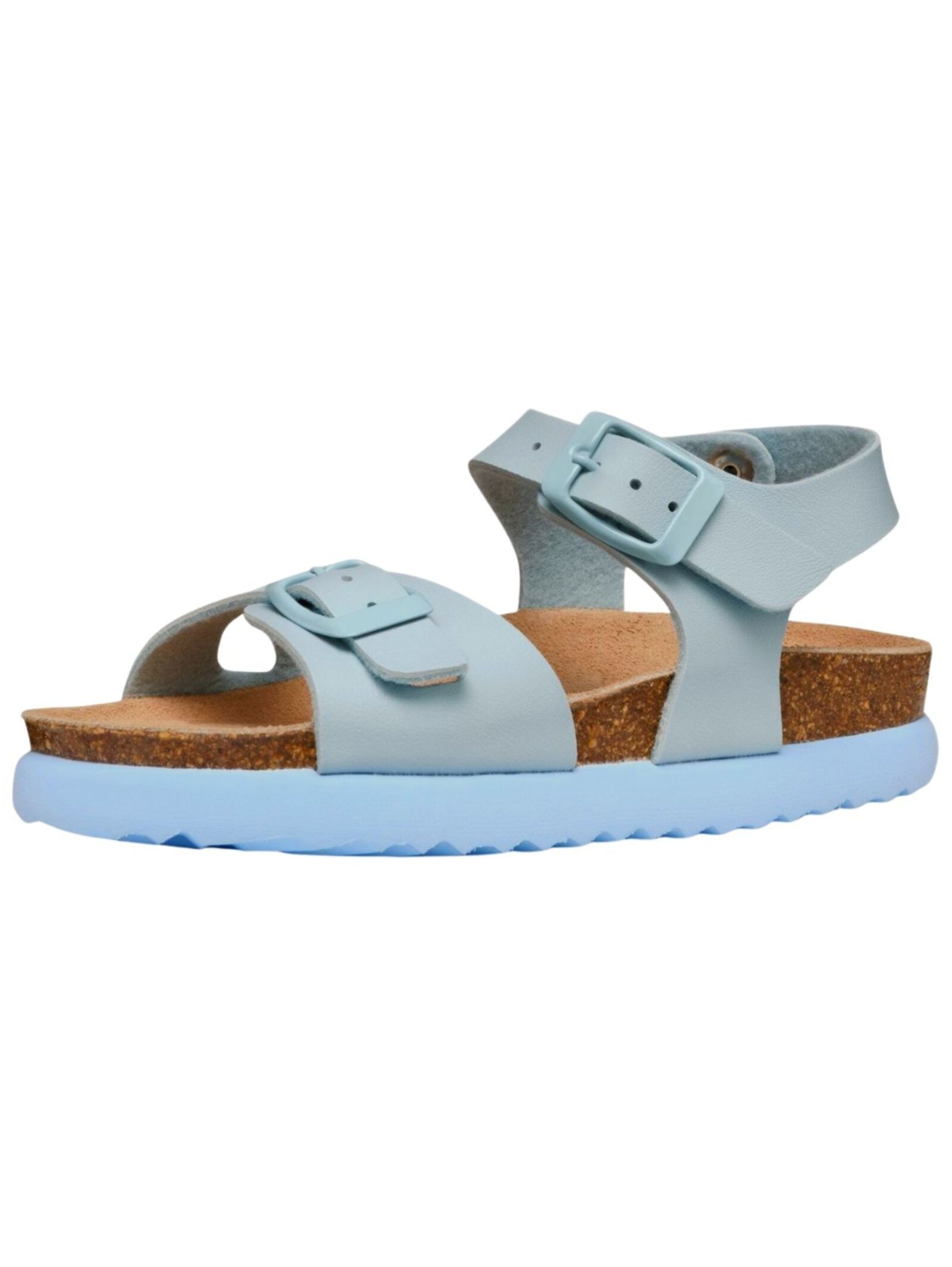 GEOX Kinder Riemchensandalette "Geox Sandalen Lederimitat", Gr. 30, blau, Lederimitat, Schuhe