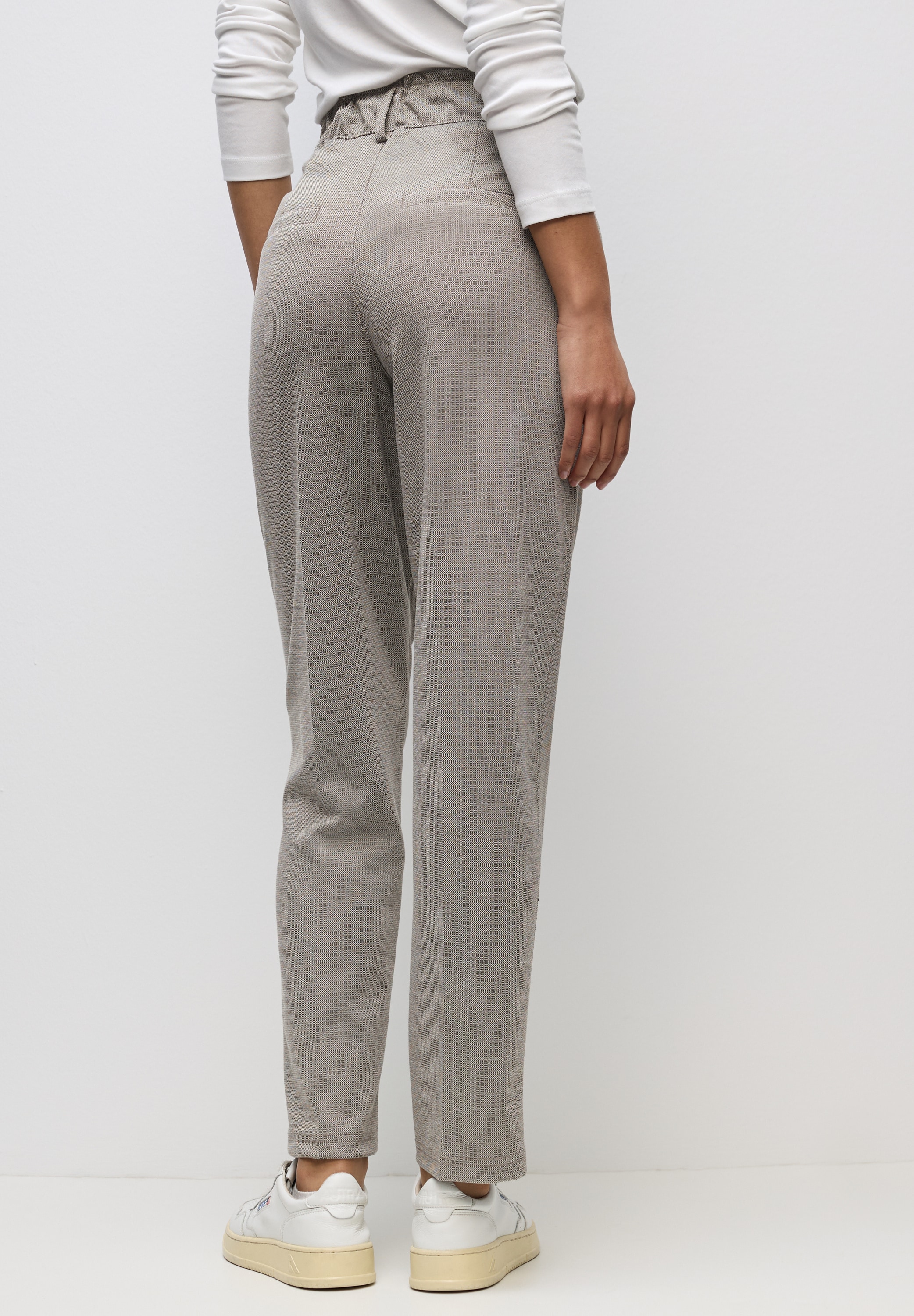 STREET ONE Stoffhose, High Waist