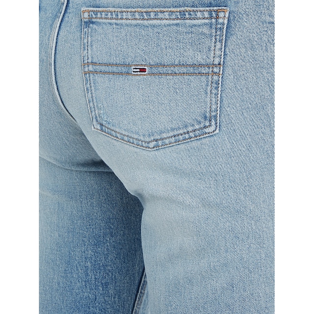 Tommy Jeans Straight-Jeans, mit Logobadge und Labelflags für bestellen |  BAUR