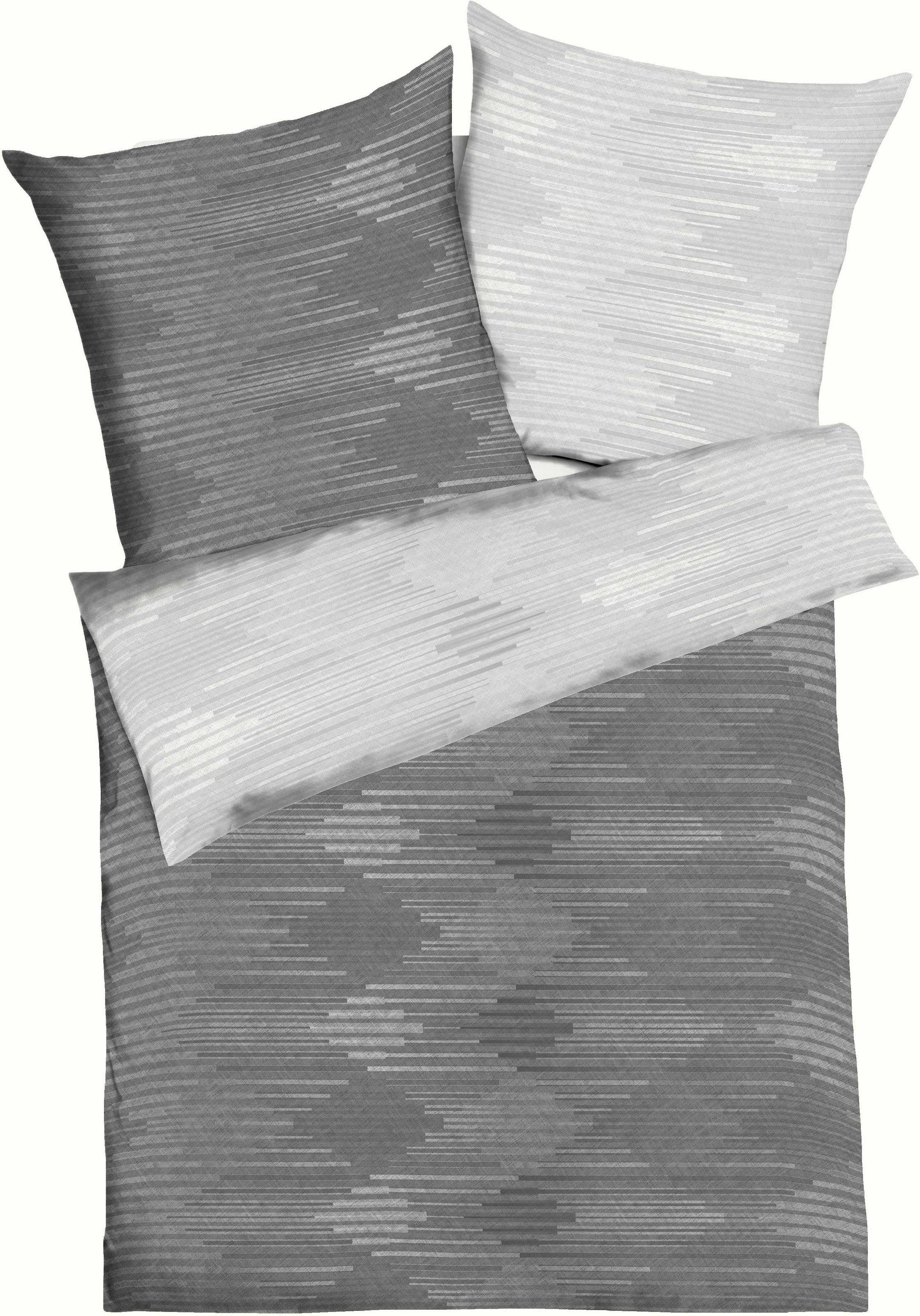 Kaeppel Wendebettwäsche "Ikat" 3 Stk. tlg. angenehm wärmend günstig online kaufen