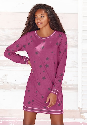 Vivance Dreams Sleepshirt su angesagtem Sternedruck