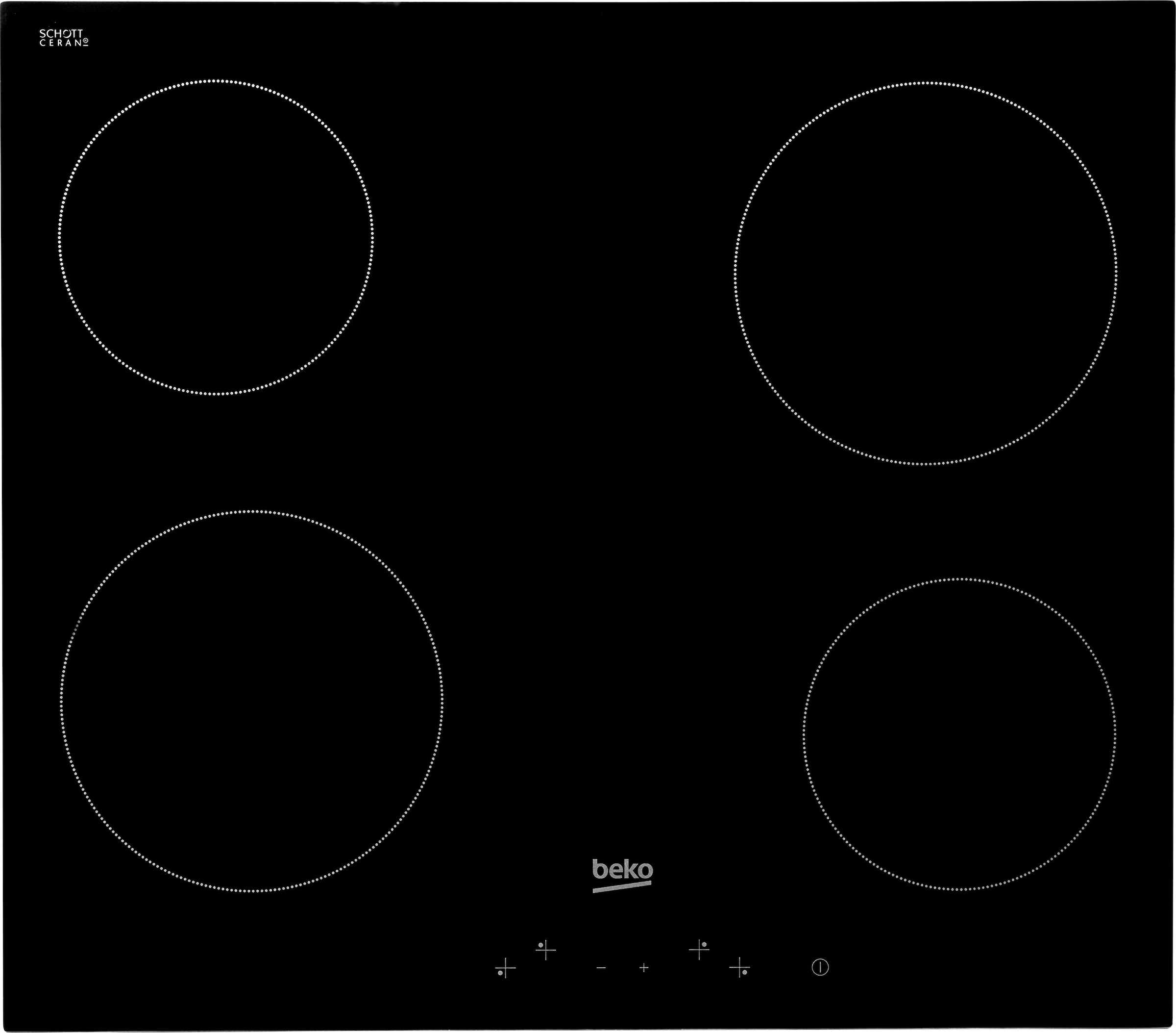 BEKO Elektro-Kochfeld, HIC 64401, mit Abschaltautomatik