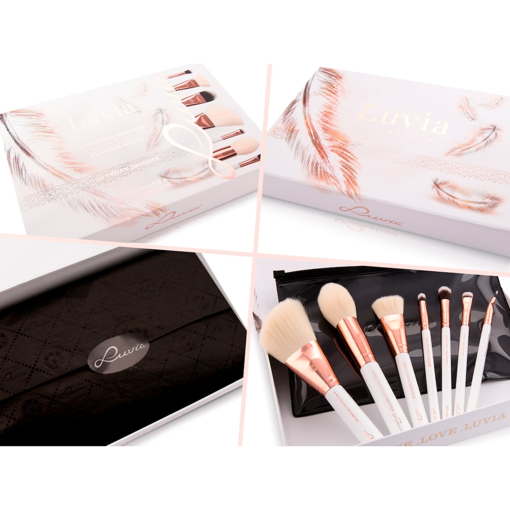 Luvia Cosmetics Kosmetikpinsel-Set »Expansion Set - Black Diamond«, (10 tlg.)