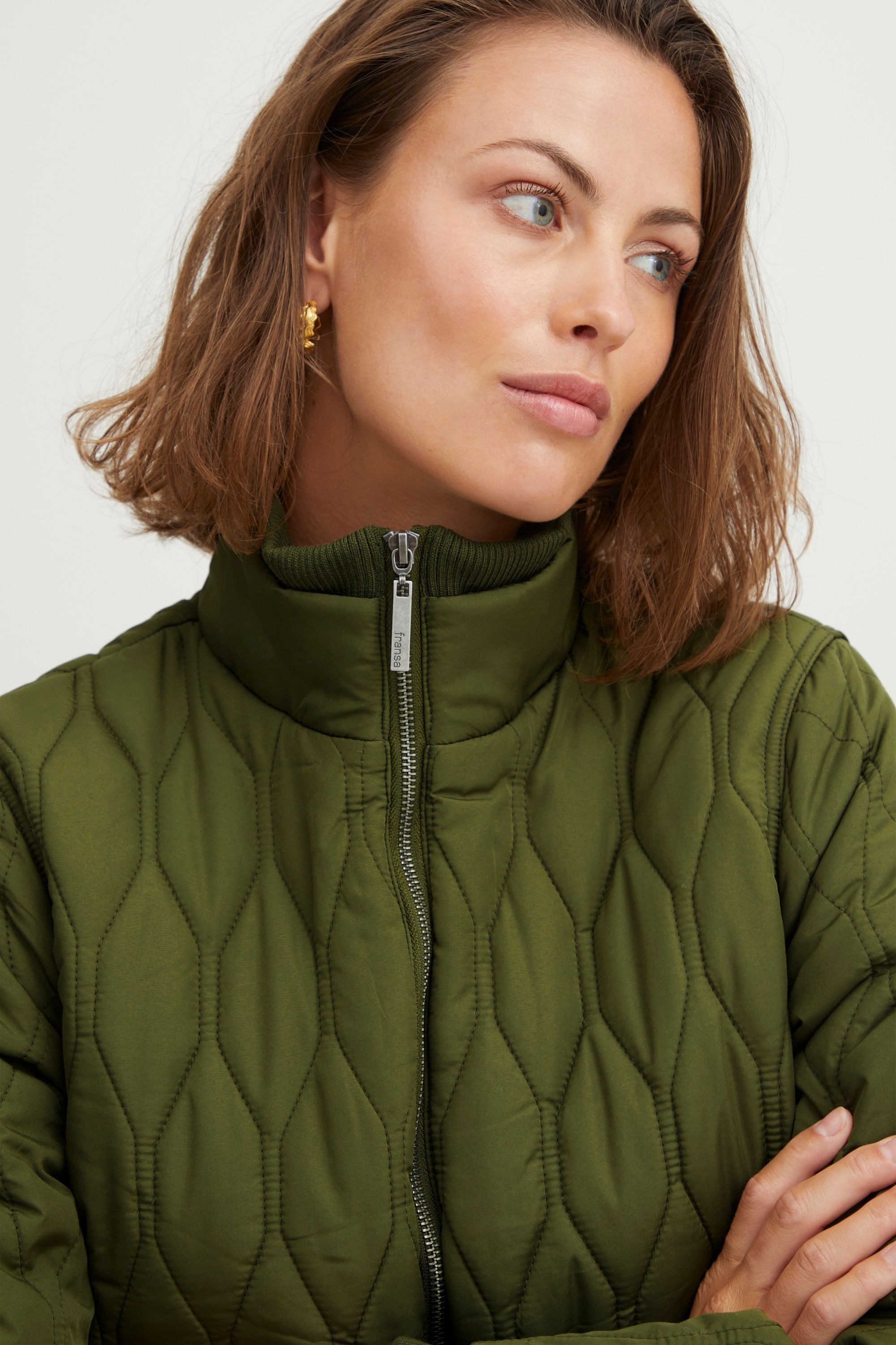 fransa Steppjacke »Steppjacke FRPuilt«, ohne Kapuze