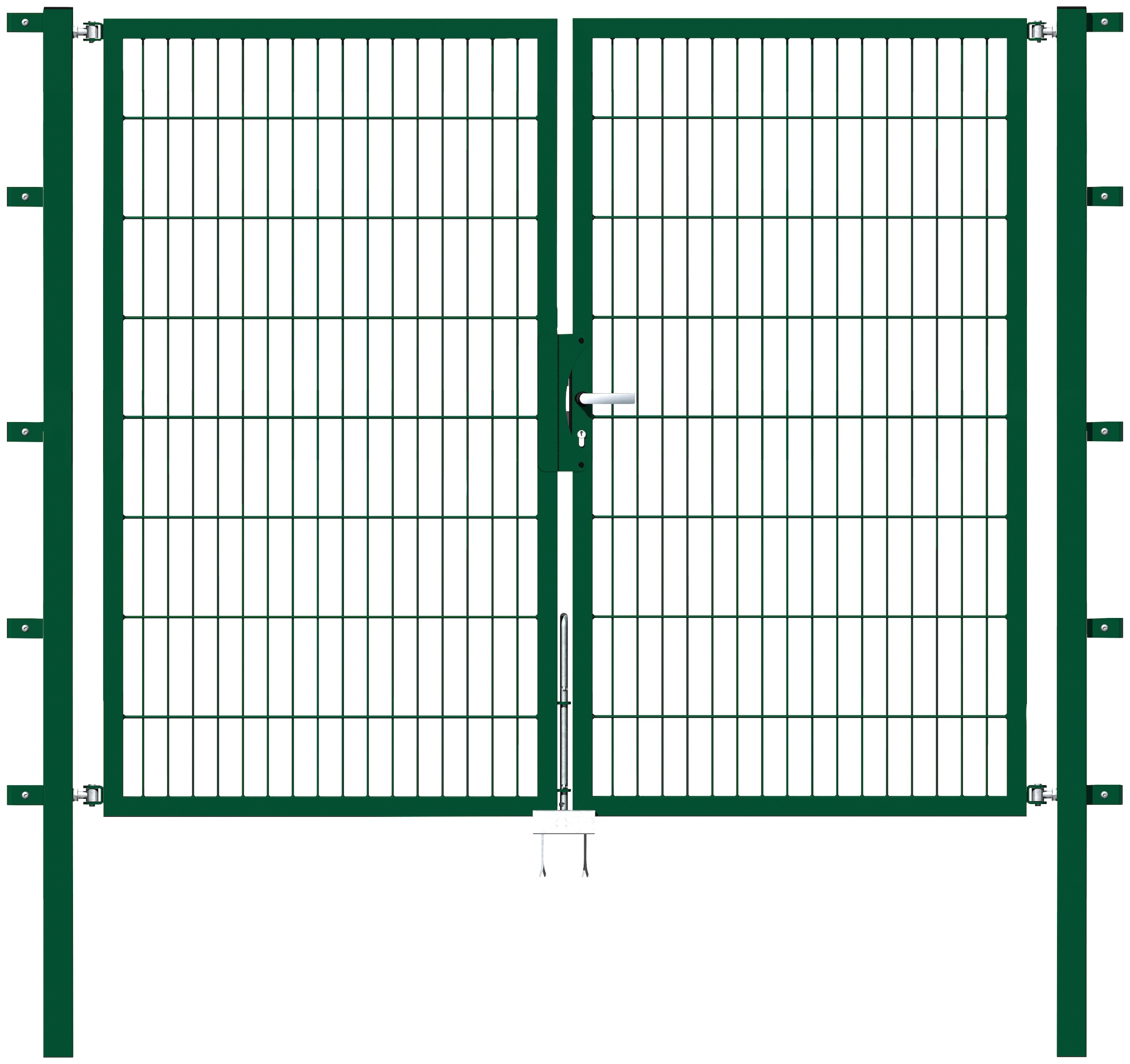 Alberts Zaundoppeltür "Flexo", 200 cm Breite, in versch. Höhen