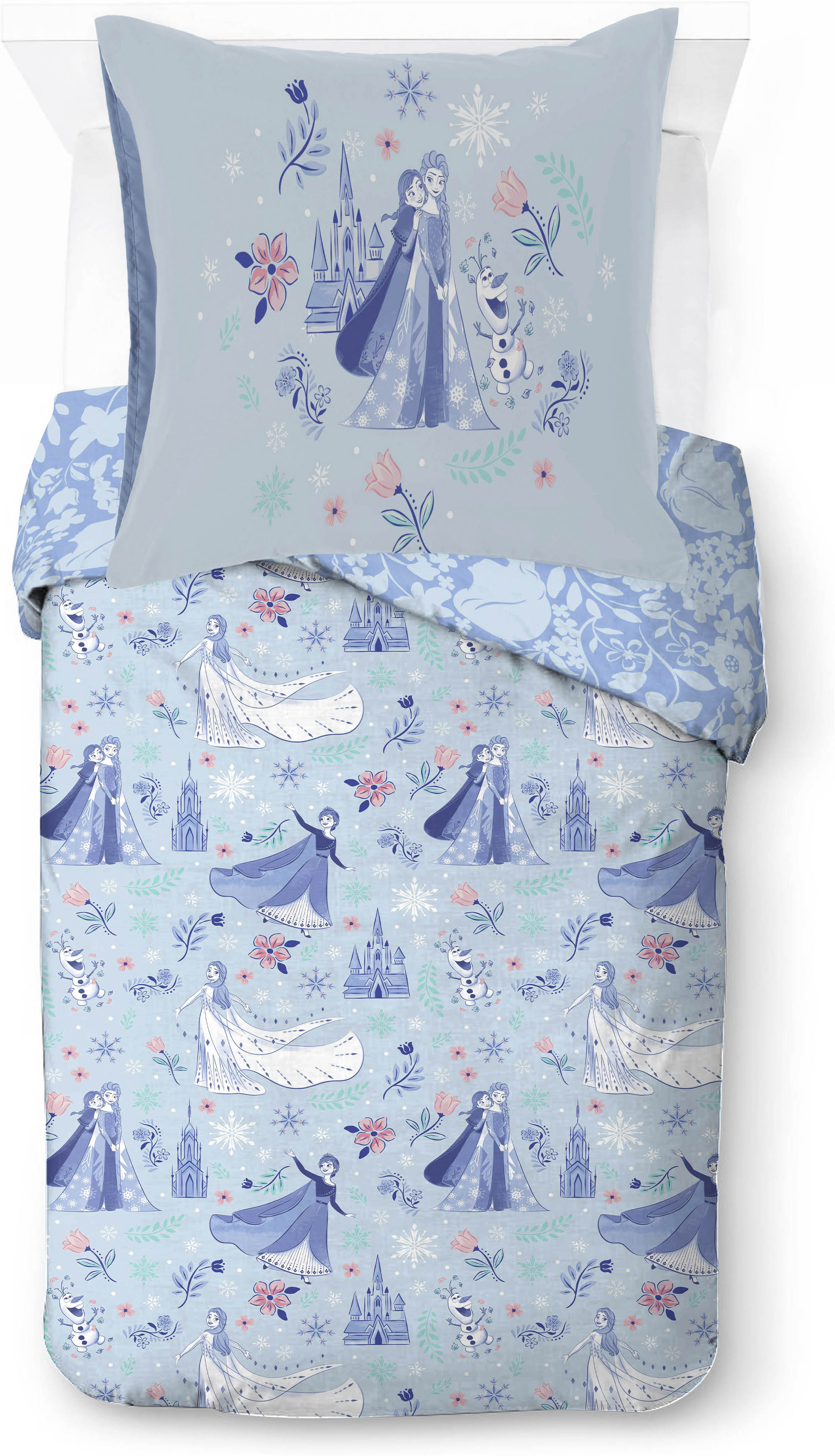 Disney Kinderbettwäsche "Frozen Magical Moment" 2 100% Baumwolle