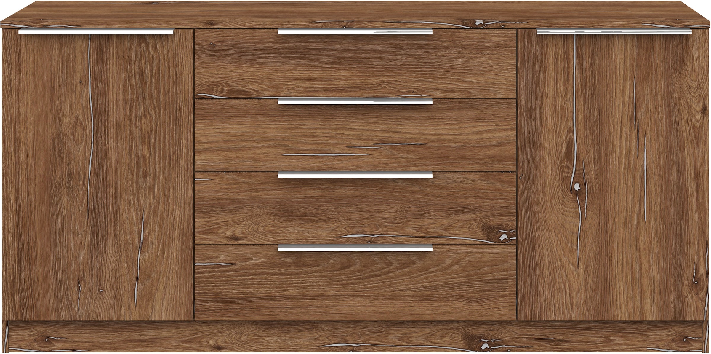 borchardt Möbel Kommode »Oliva«, Breite 166 cm, mit 4 Schubkästen