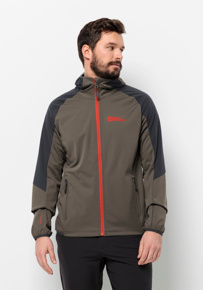 Jack Wolfskin Softshelljacke "FELDBERG HOODY M", mit Kapuze