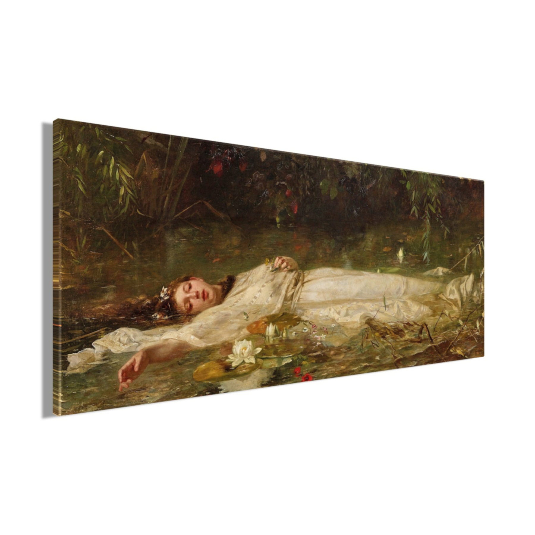 Bönninghoff Leinwandbild Gesicht | Gewässer | Natur | Portrait | Porträts | Romantisch | See | Seebilder 1 Stk. tlg.