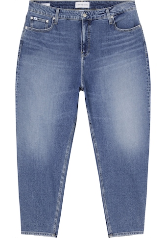 Calvin Klein Jeans Plus Mom-Jeans »MOM JEAN PLUS«, mit Calvin Klein Jeans Leder-Badge kaufen
