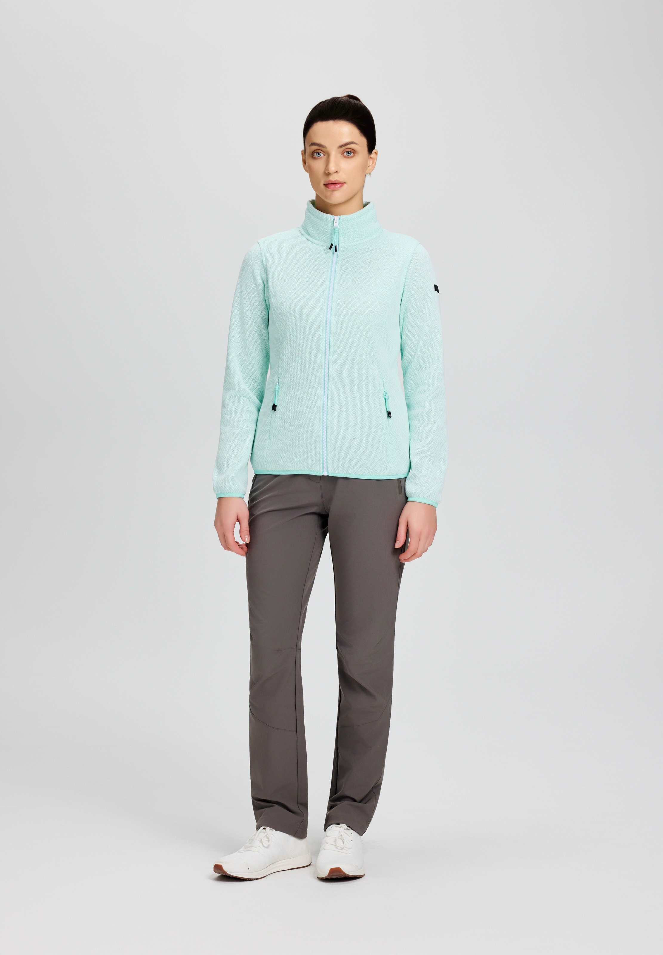 Icepeak Fleecejacke »AIKES« sportlicher Stil, für Sport- und Outdooraktivitäten