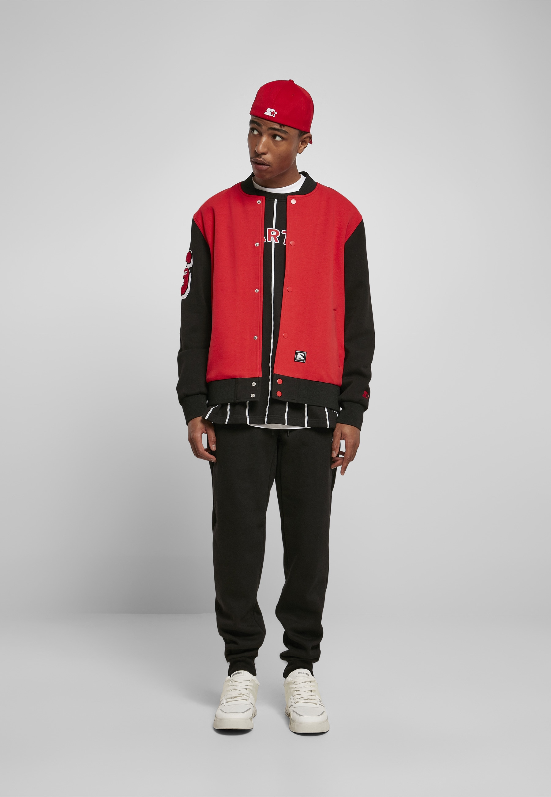 Starter Black Label Collegejacke »Starter Black Label Herren Starter 71 College Jacket« 1 Stk. tlg. ohne Kapuze