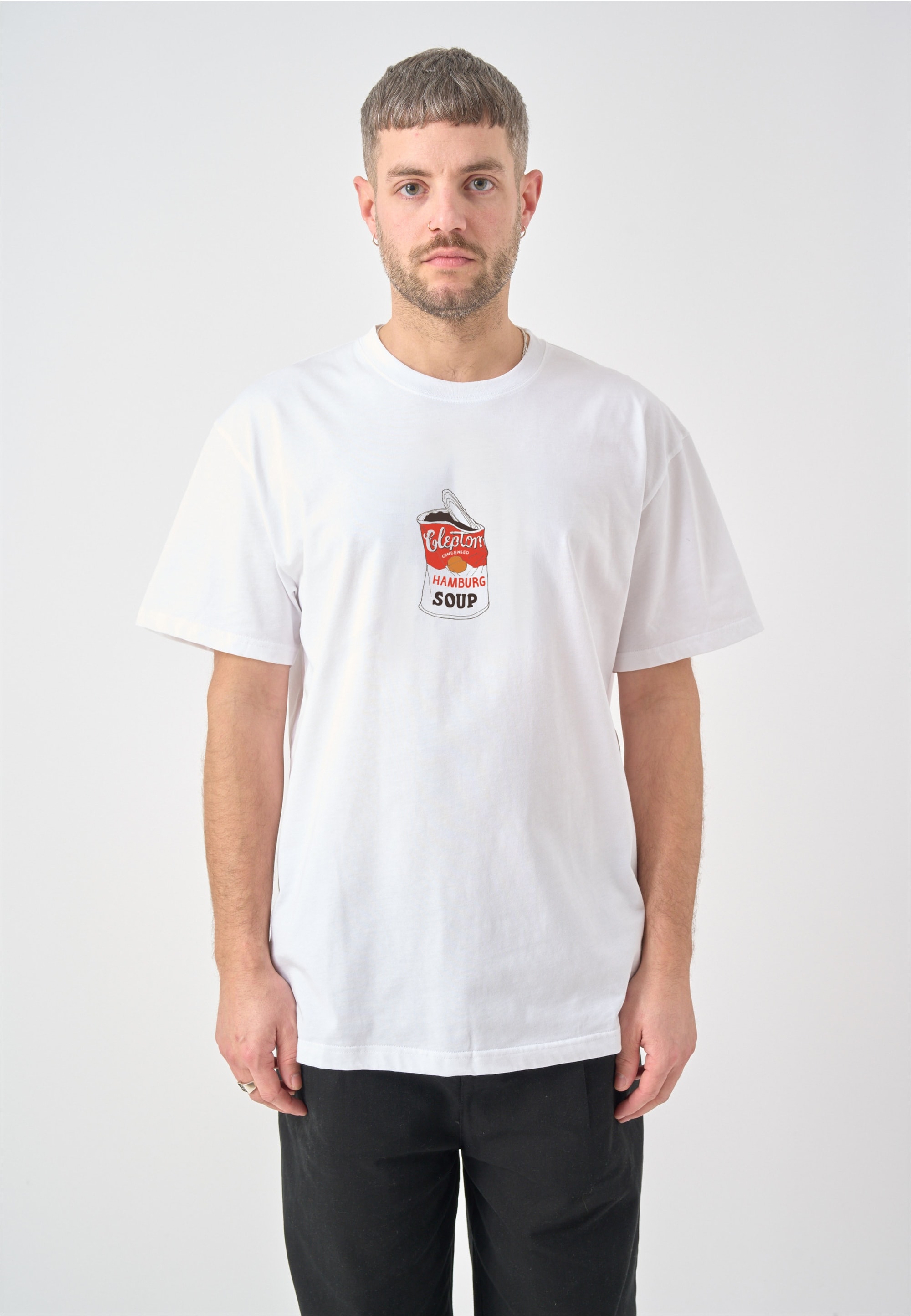 Cleptomanicx T-Shirt "Hamburg Soup" mit kultigem Print-Motiv