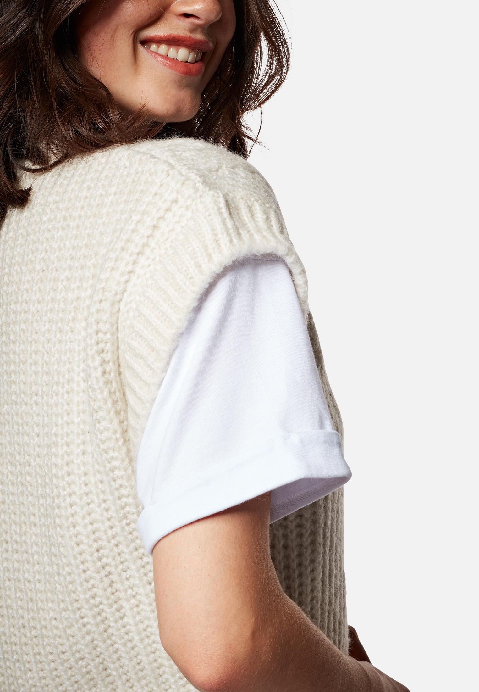 Mavi Pullunder »SLEEVELESS SWEATER«, Strickpullunder mit Muster