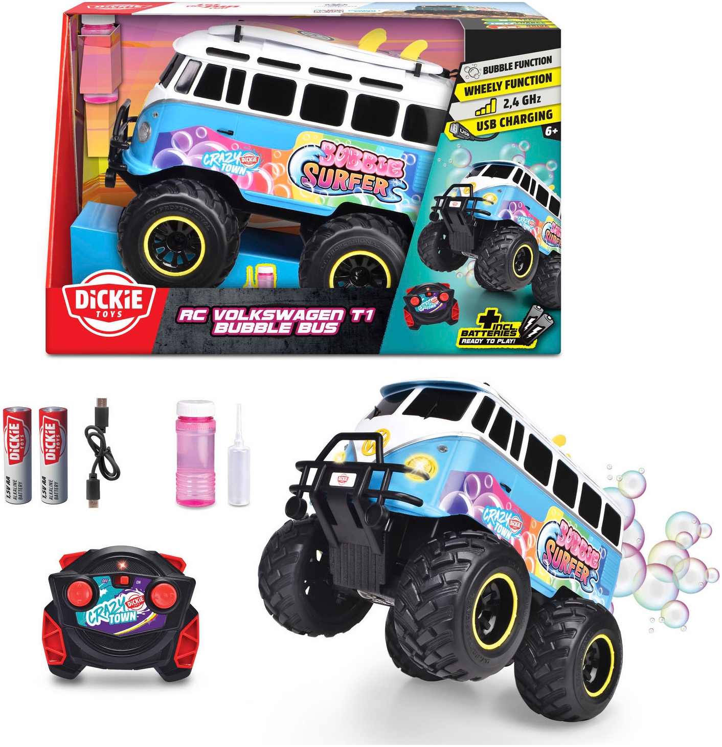 RC-Bus »RC Volkswagen T1 Bubble Bus, RTR«