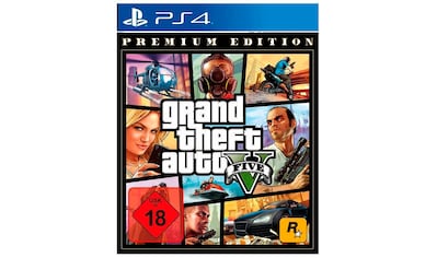 Spielesoftware »Grand Theft Auto V Premium Edition«, PlayStation 4