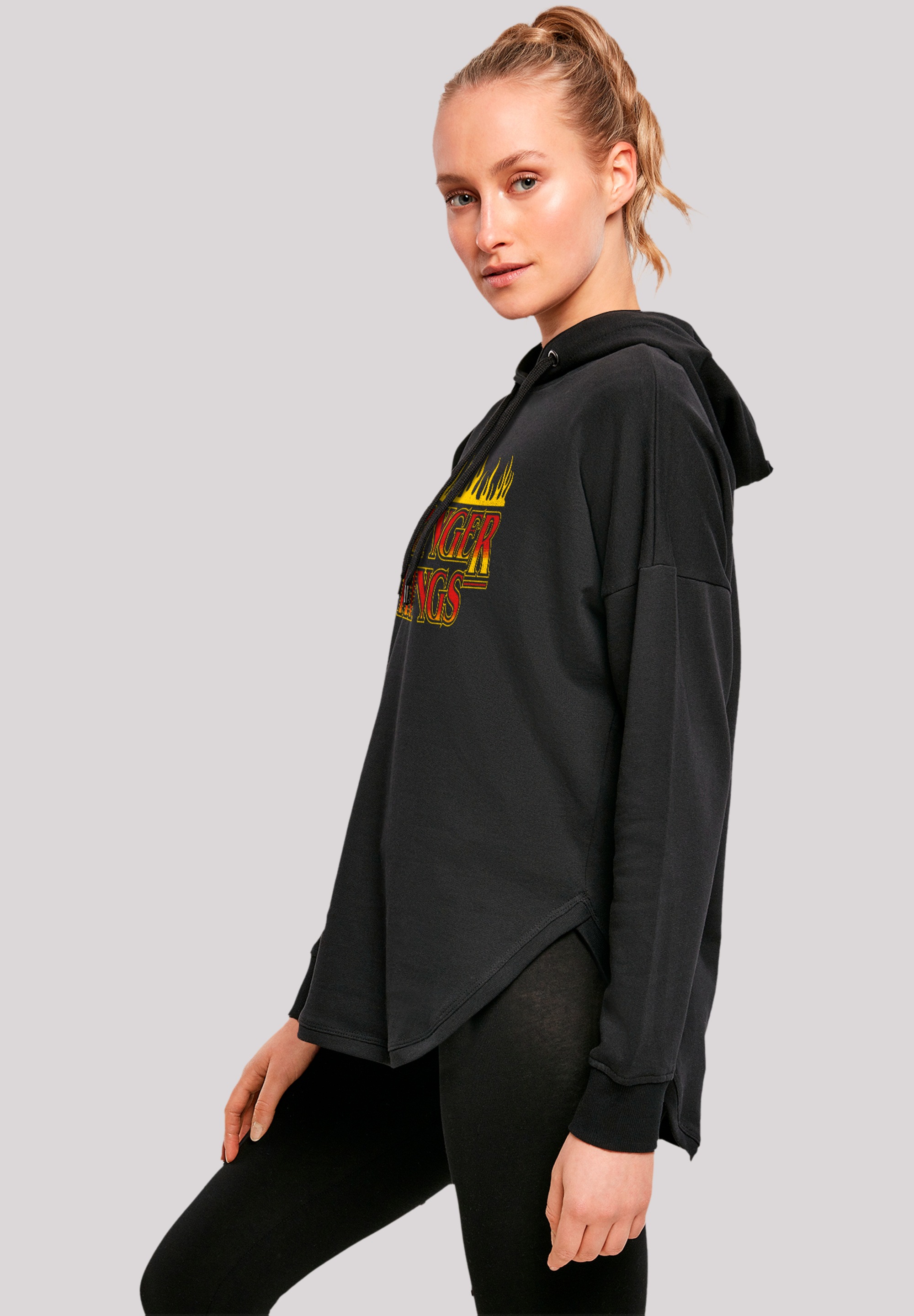F4NT4STIC Kapuzenpullover »Stranger Things Fire Logo Men Netflix TV Series«, Premium Qualität