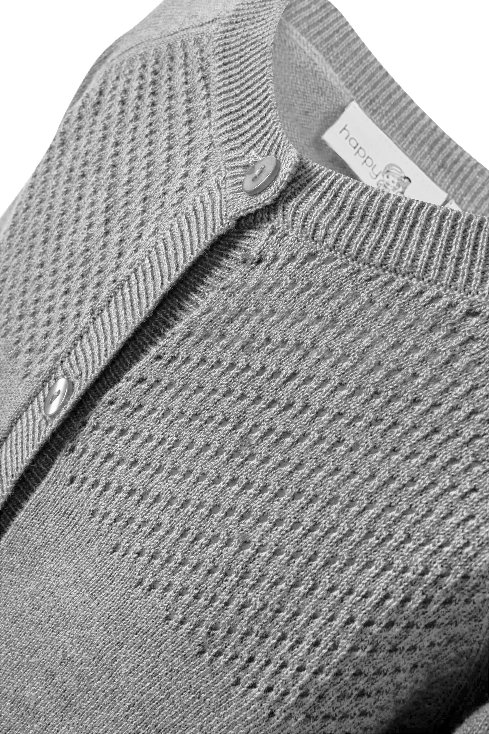 Thumbnail - happy girls Strickjacke mit hochwertigem Strickmuster im vorderen Brustbereich