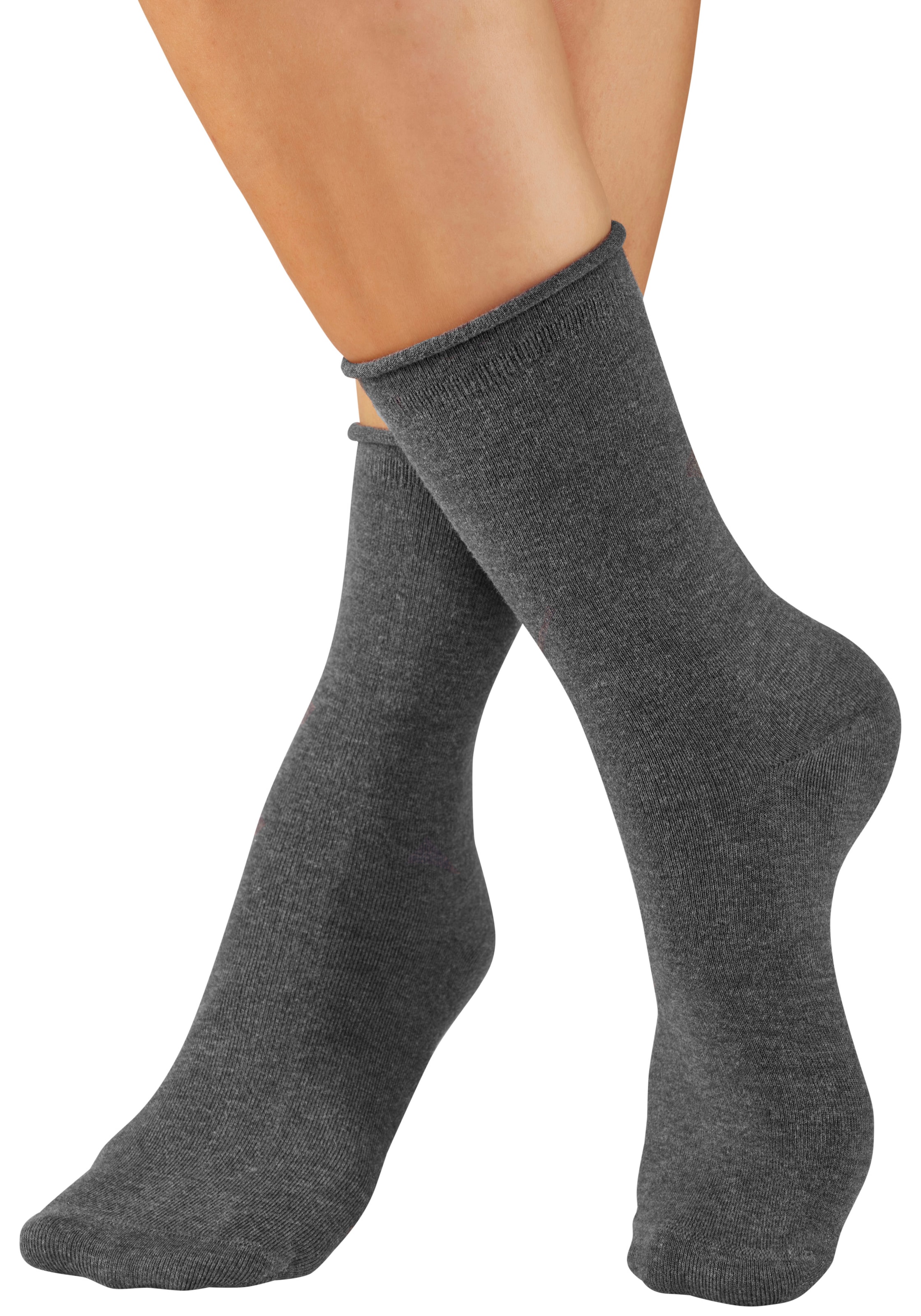 H.I.S Basicsocken Packung, 3 Paar tlg. mit extra weicher Viskose