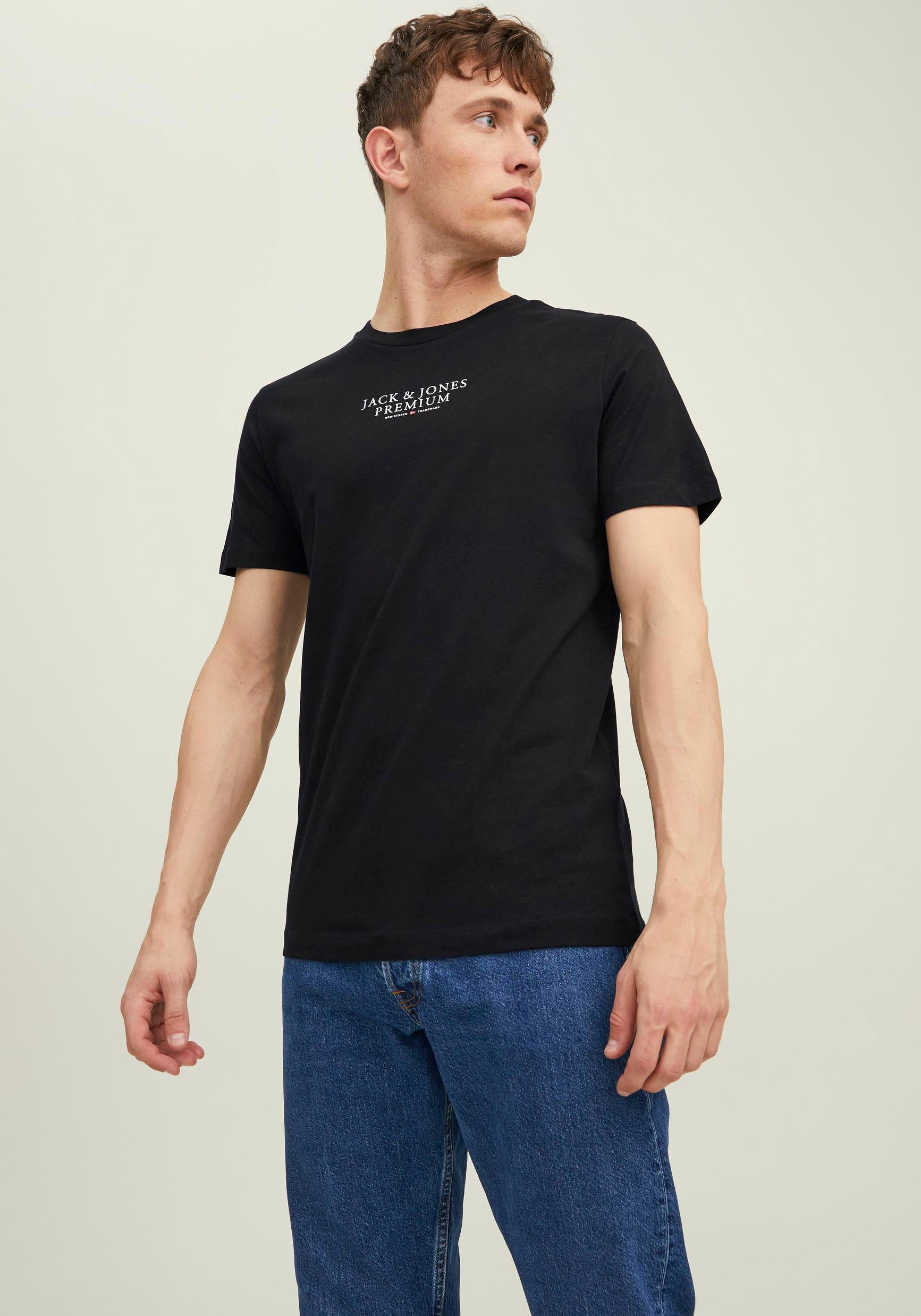 Jack & Jones T-Shirt "BLUARCHIE TEE" günstig online kaufen