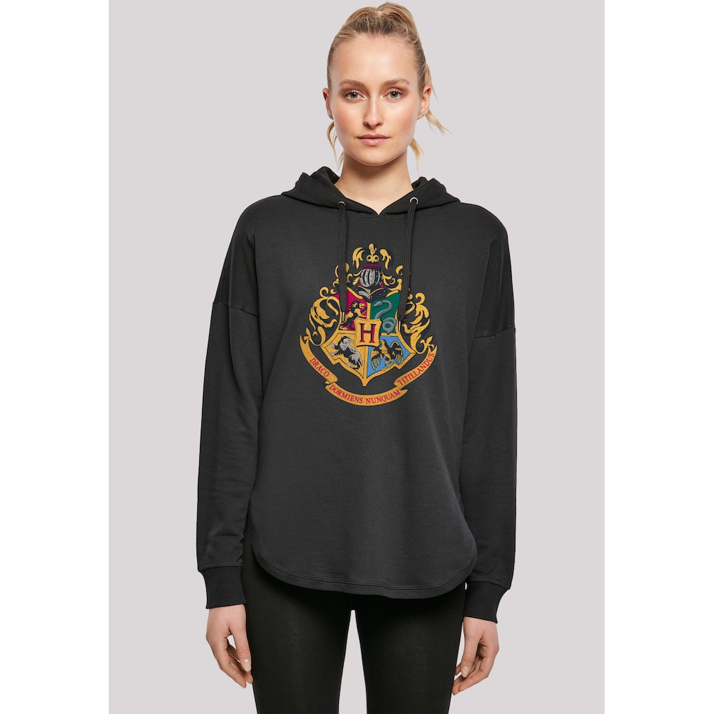 F4NT4STIC Kapuzenpullover »Harry Potter Hogwarts Crest Gold«