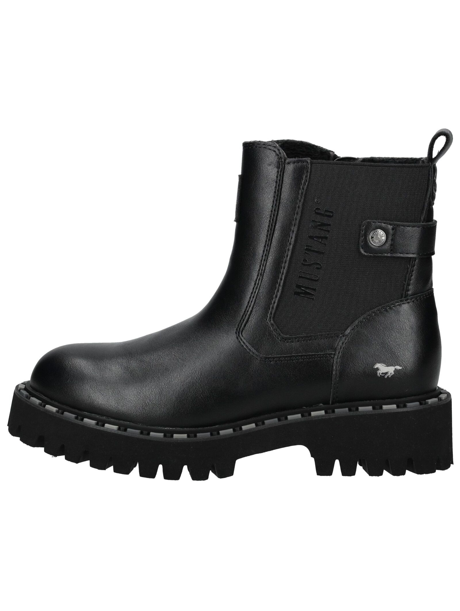 Mustang Shoes Stiefelette "Mustang Shoes Stiefelette Lederimitat/Textil" günstig online kaufen