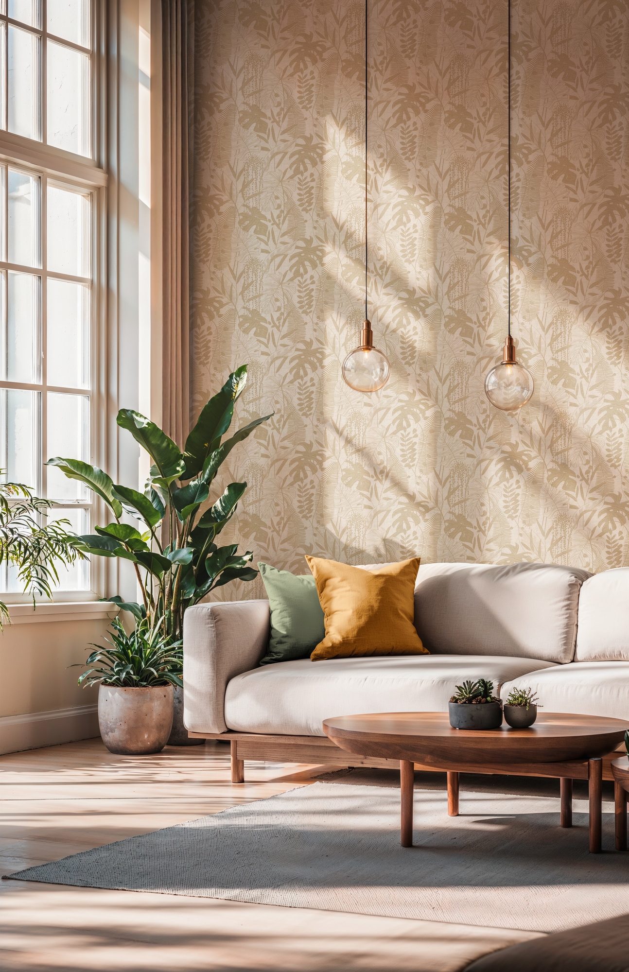 A.S. Création Vliestapete »Cuba II Tropische Blätter« Retro | floral | tropisch leicht strukturiert Feines Blattdesign mit filigranen Linien und natürlicher Optik