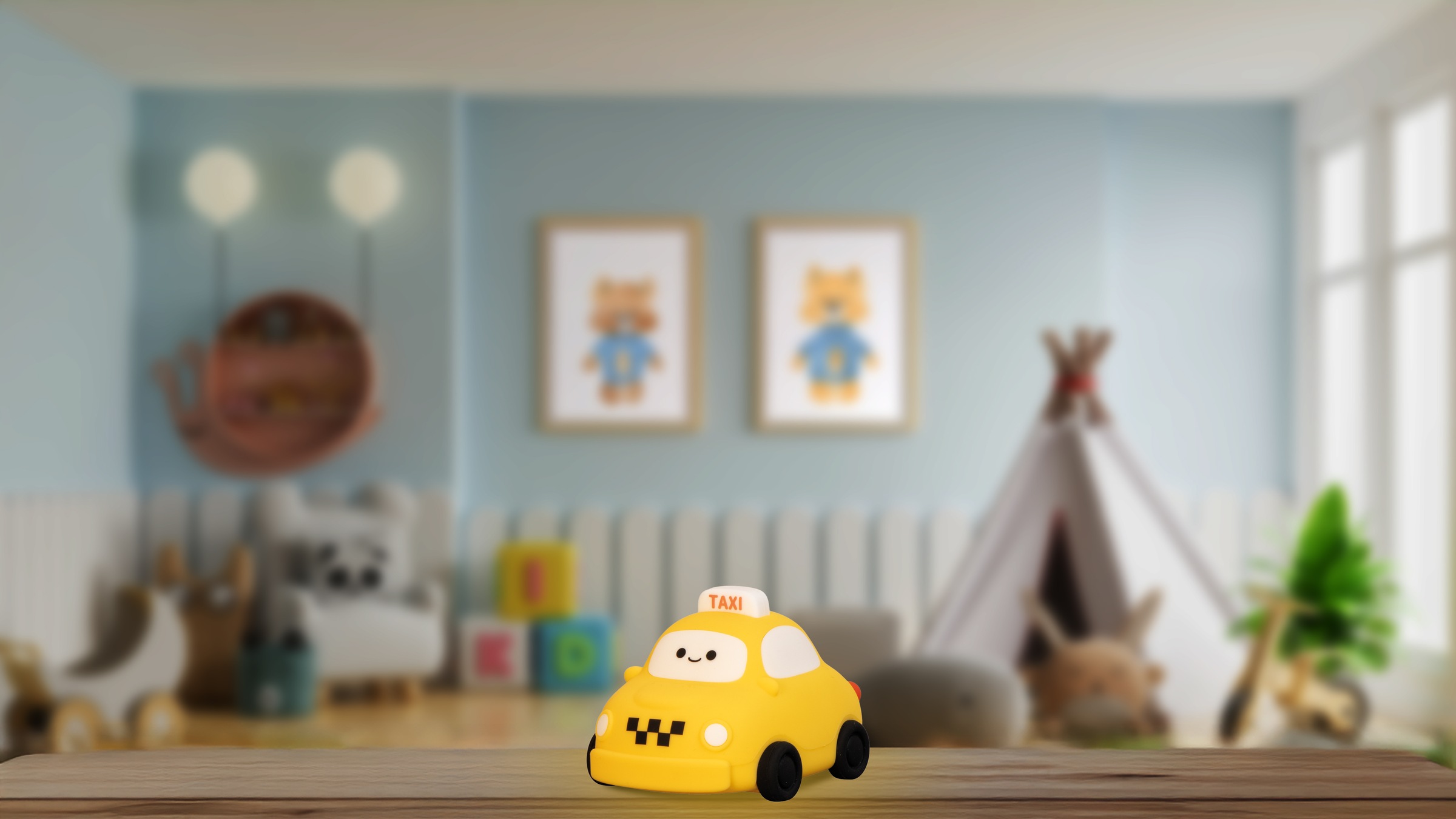 easy! BY FHL LED Tischleuchte »Fares - Children Nachtleuchte« LED-Modul Warmweiß lange Leuchtdauer