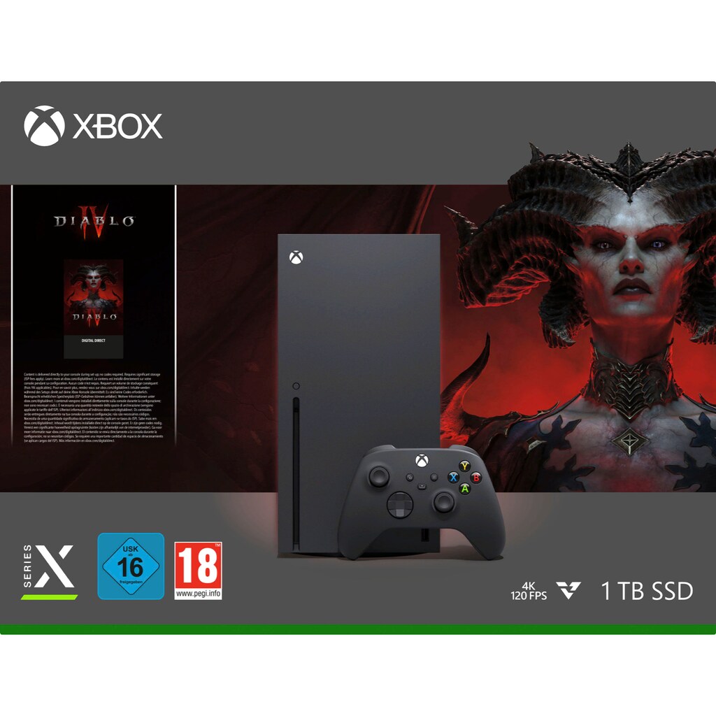 Xbox Spielekonsole »Series X - Diablo IV Bundle«