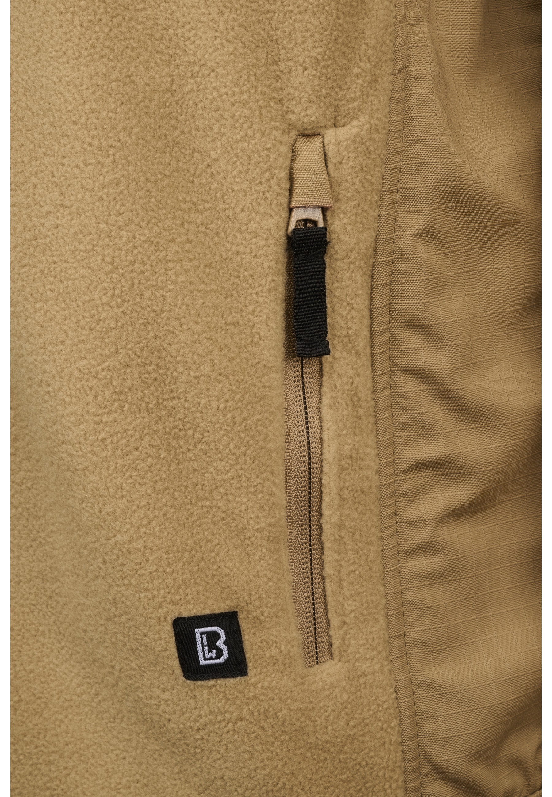 Brandit Allwetterjacke »Brandit Herren Fleecejacket Ripstop« 1 Stk. tlg. ohne Kapuze