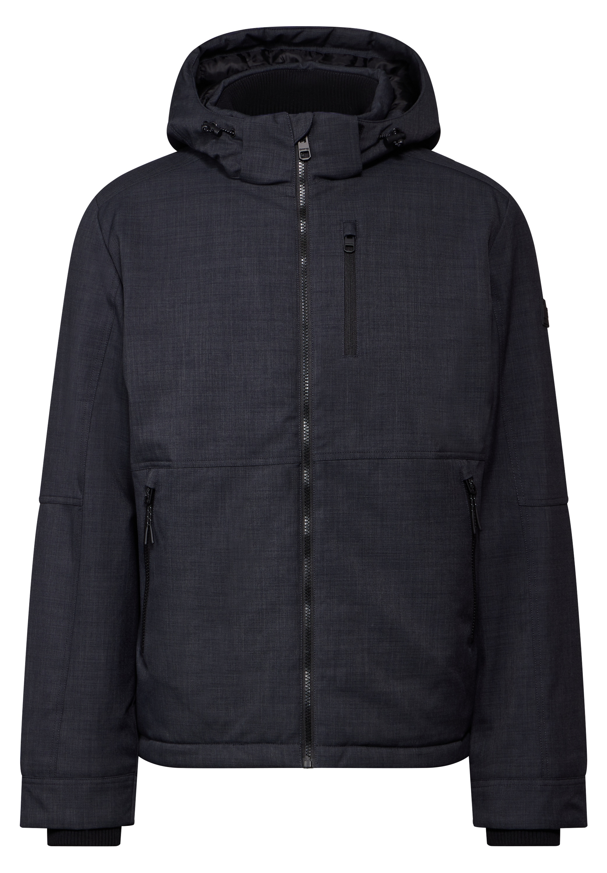 STREET ONE MEN Blouson, mit Kapuze, mit Brusttasche