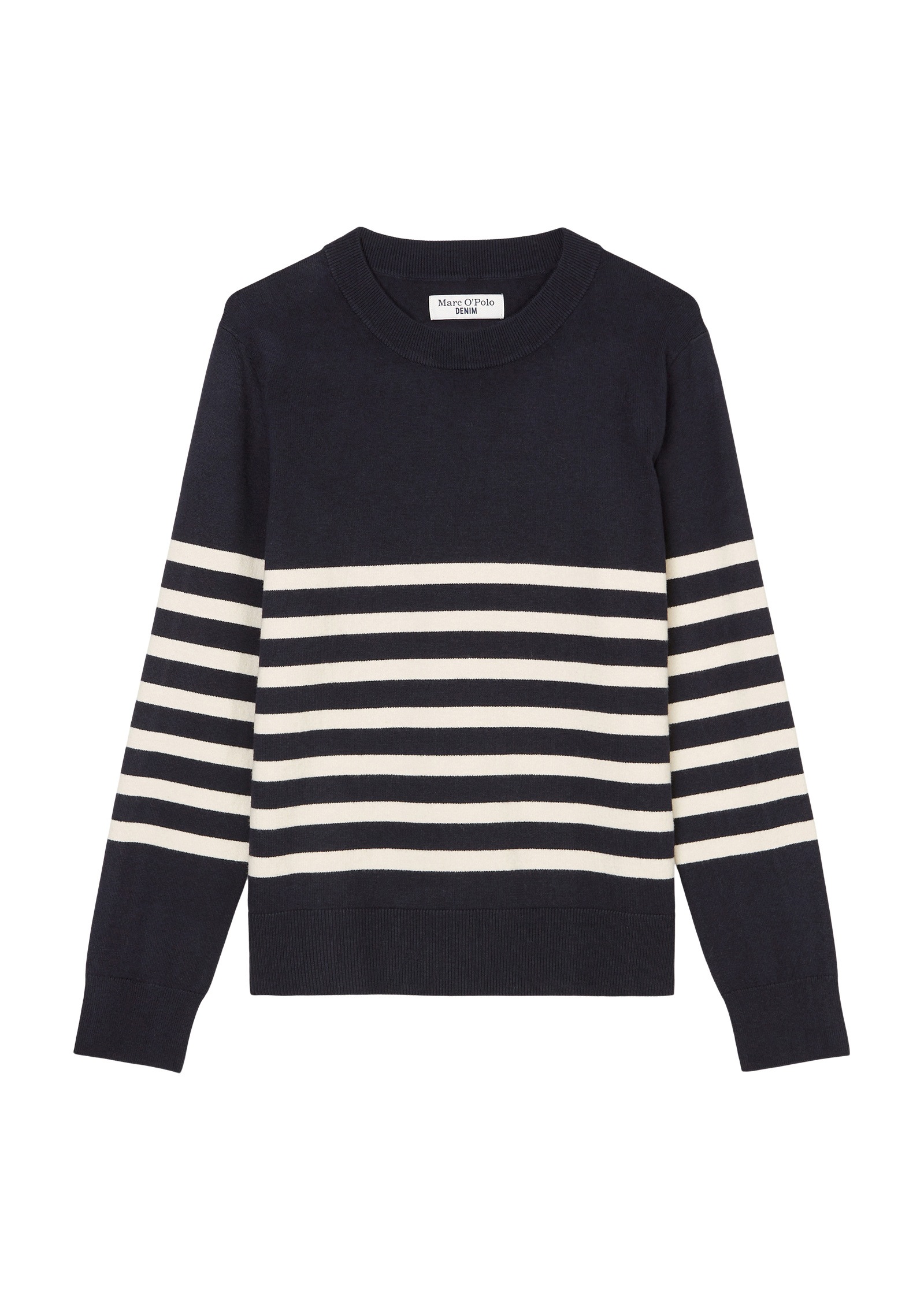 Marc O'Polo DENIM Strickpullover »aus Soft Cotton Stretch«