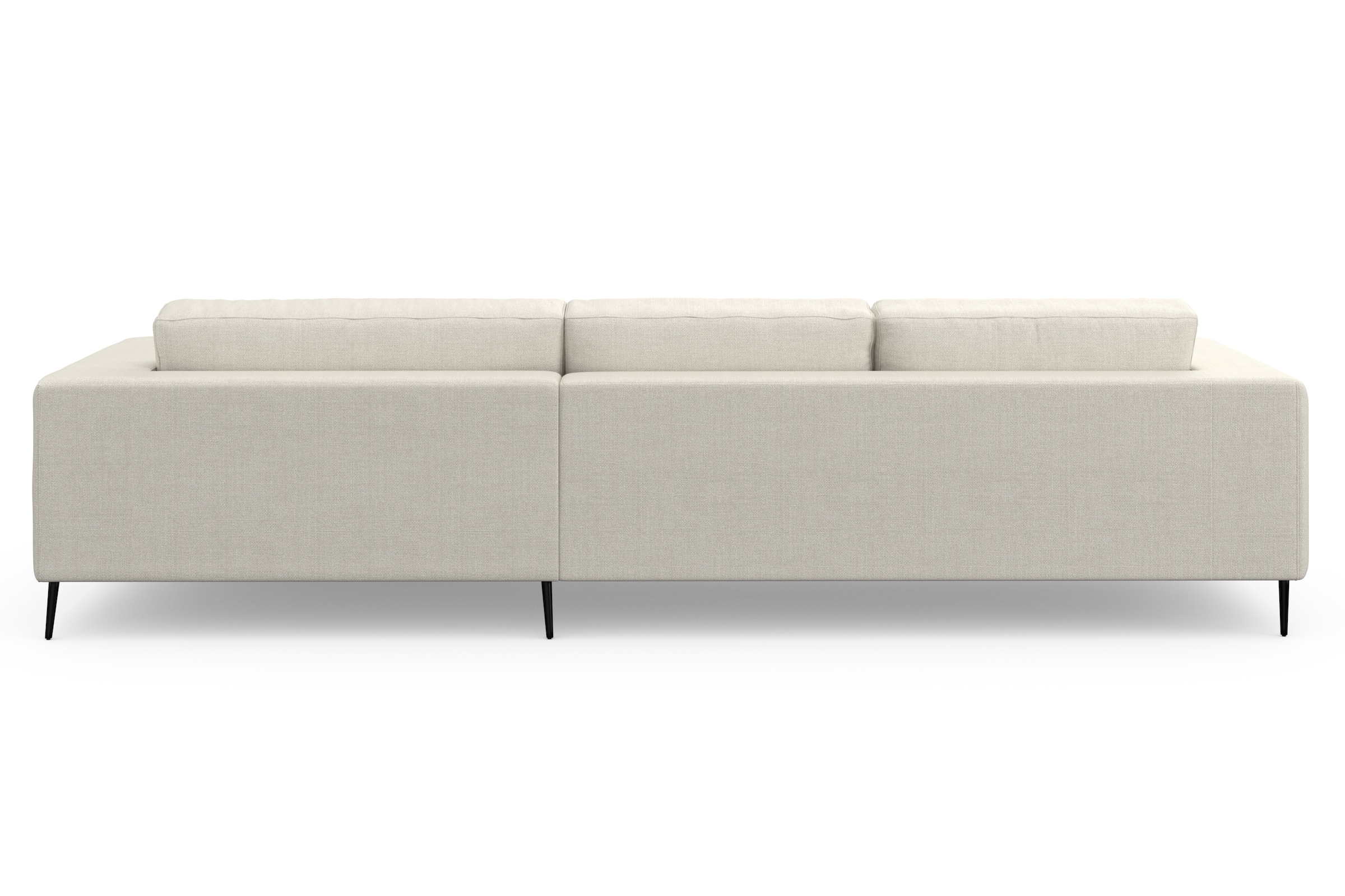 DOMO collection Ecksofa »Modica, zeitlos und elegant, L-Form«, moderne Optik mit extrabreiter Recamiere, auch in Cord