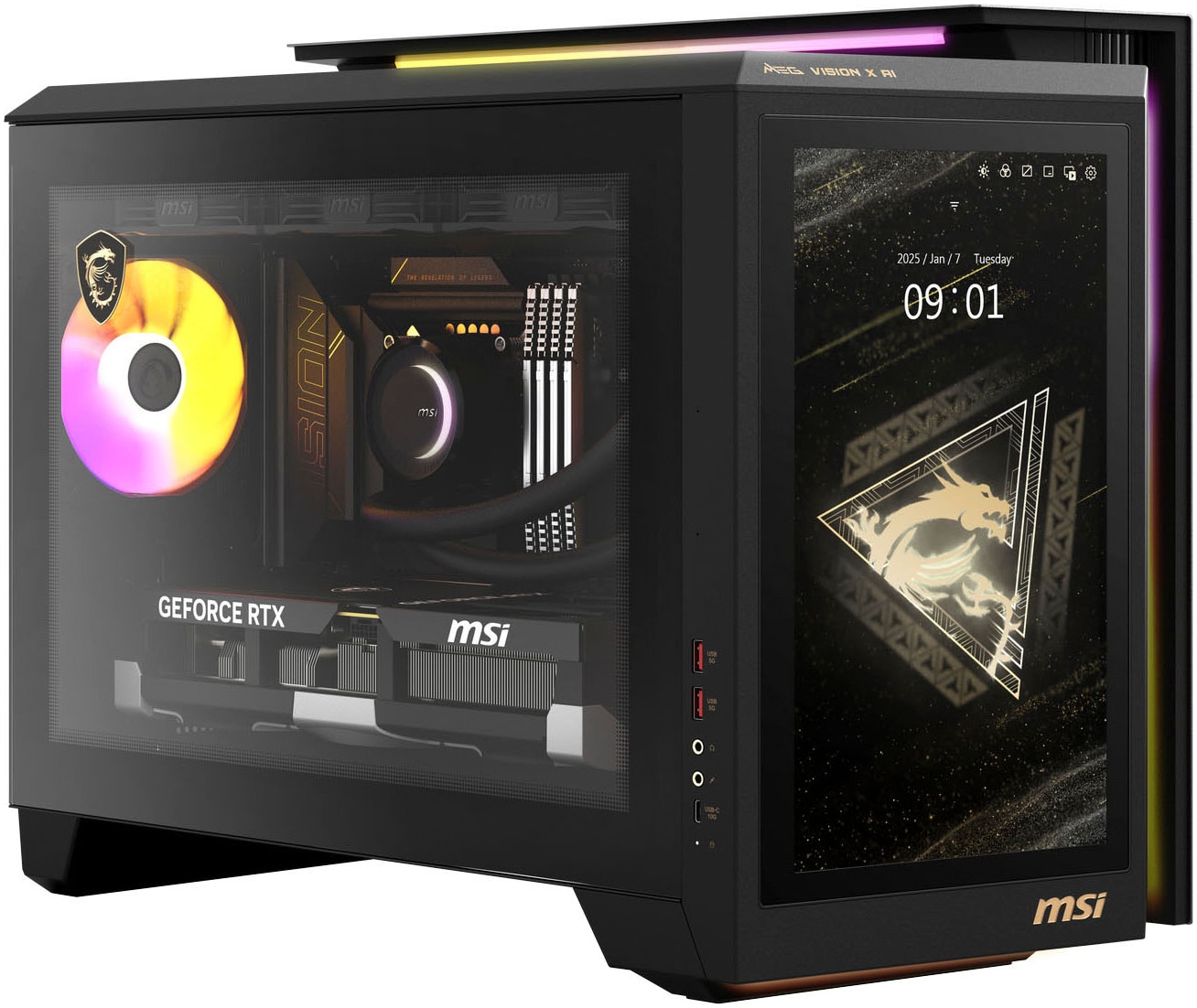 MSI Gaming-PC »MEG Vision X AI 2NVZ9-233DE«