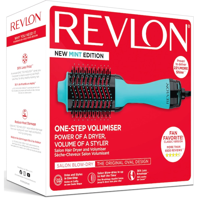 Revlon Warmluftbürste »RVDR5222MUKE«, 1 Aufsätze}, Kombination aus leistungsstarkem  Haartrockner und Volumenbürste online bestellen | BAUR