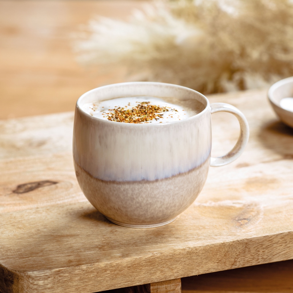 like. by Villeroy & Boch Becher »Henkelbecher Perlemor Sand 290 ml 6er Set beige«