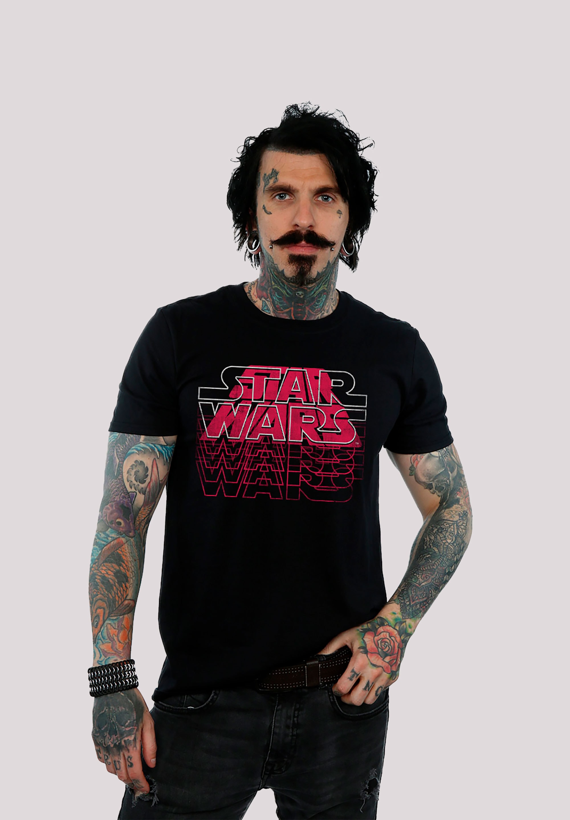 T-Shirt »Star Wars Blended Logo - Premium Krieg der Sterne«, Print