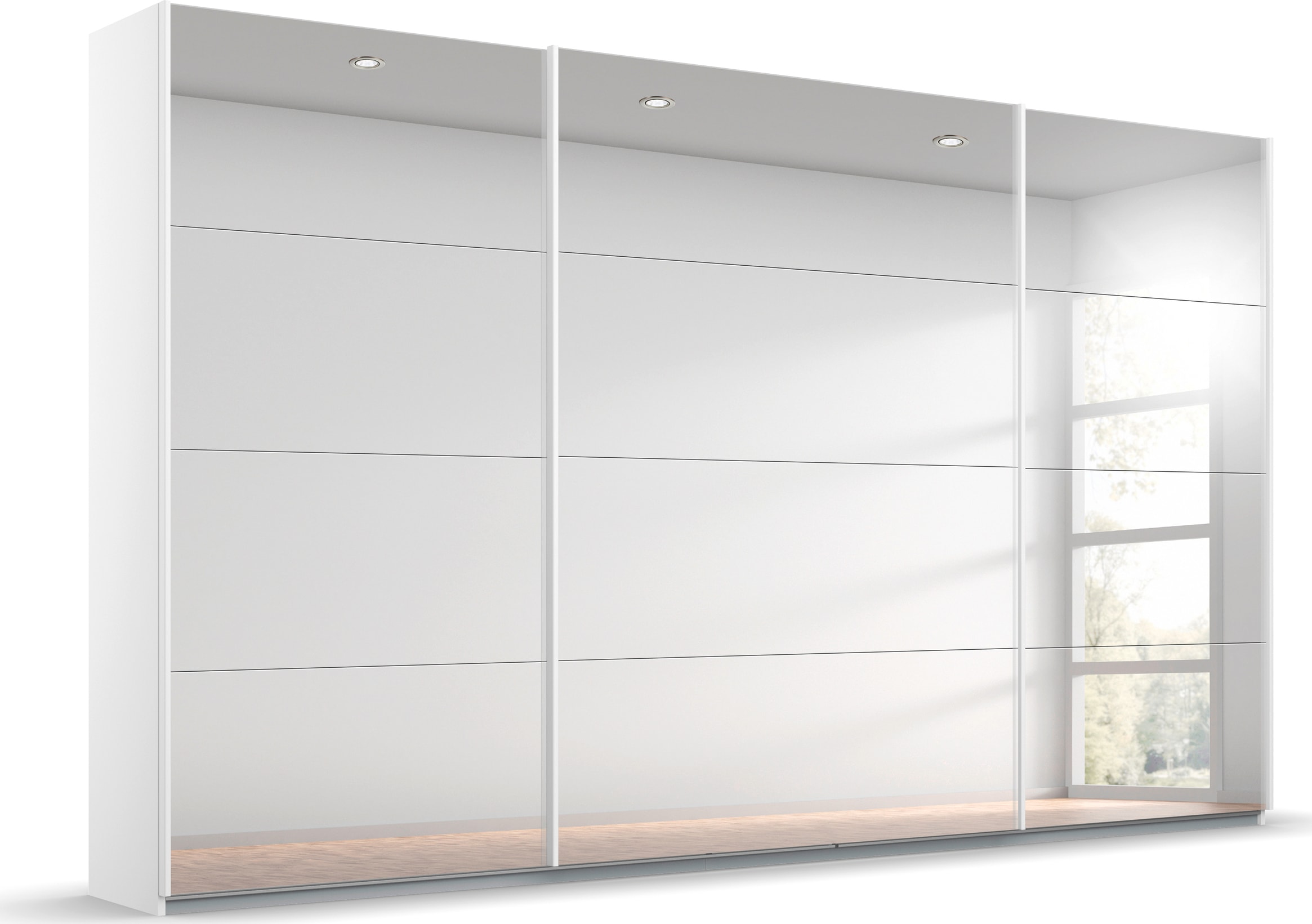 OTTO home Kleiderschrank "Mehrzweckschrank Aktenschrank Möbel Mietswohnung Schlafzimmer ORACLE" Breiten 203/271/315/360 cm Höhen 210/229 cm, inkl. Schubladen-Einsatz und extra Einlegeböden MADE IN GERMANY