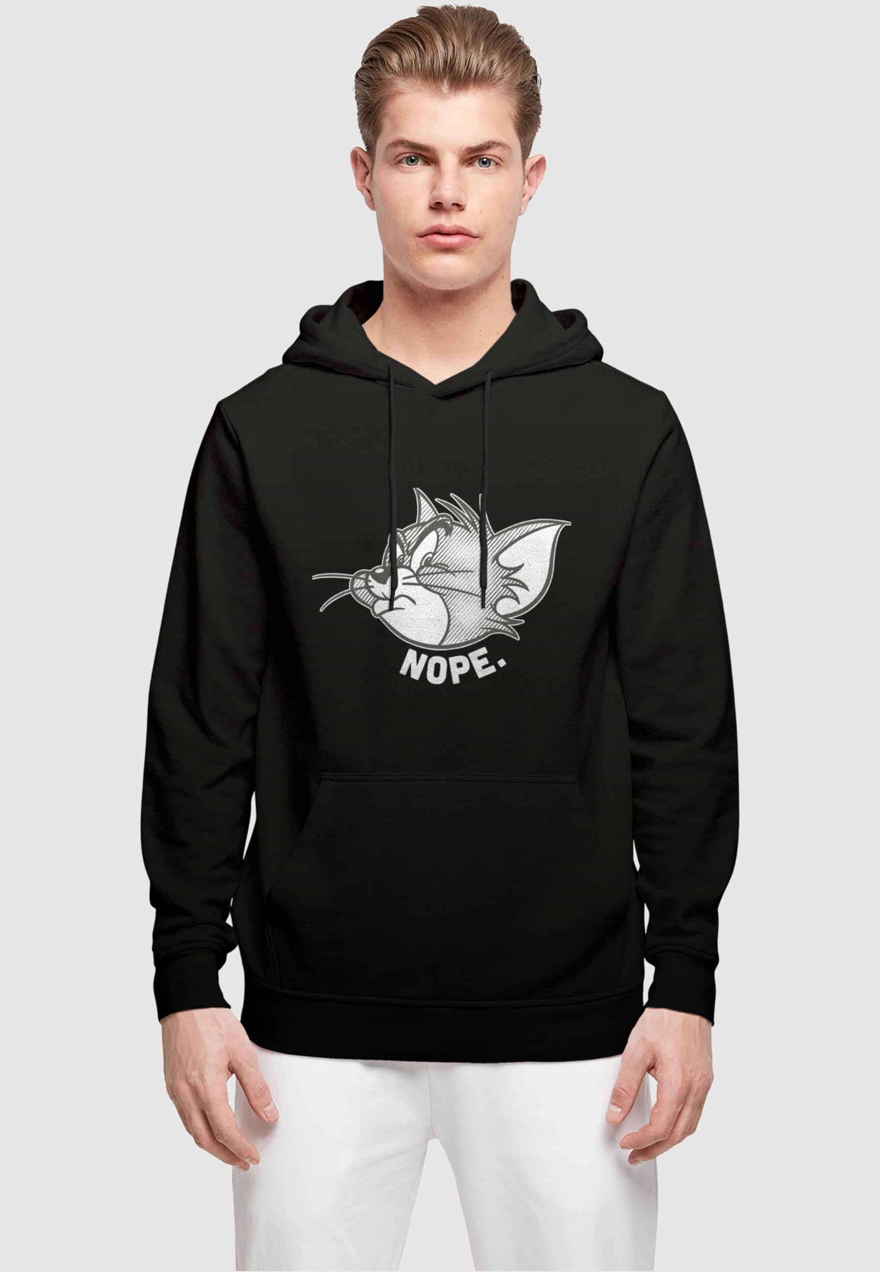 ABSOLUTE CULT Kapuzensweatshirt »ABSOLUTE CULT Herren Tom and Jerry - Nope Basic Hoody« 1 tlg.