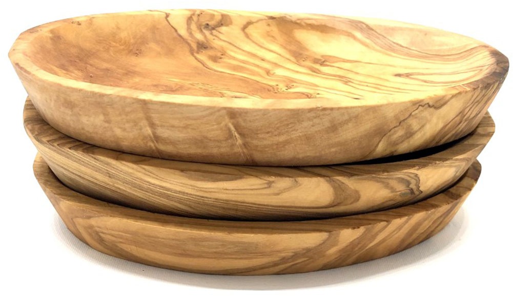 Olivenholz-erleben Dipschale "oval aus edlem naturbelassenem Olivenholz" 3 günstig online kaufen