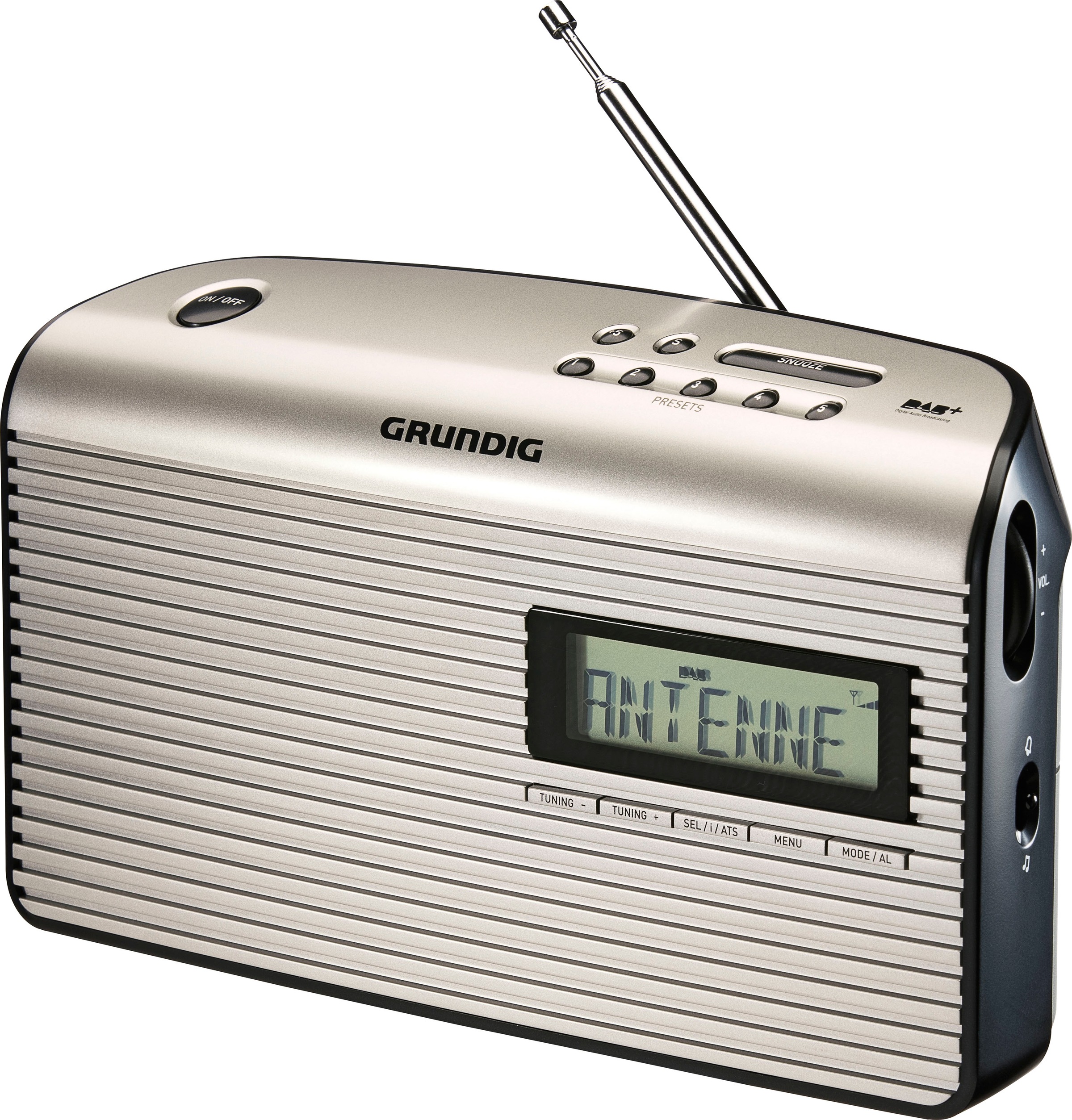 Grundig Digitalradio (DAB+) »Music WS 7000 DAB+«, (Digitalradio (DAB+)-UKW mit RDS 1 W)