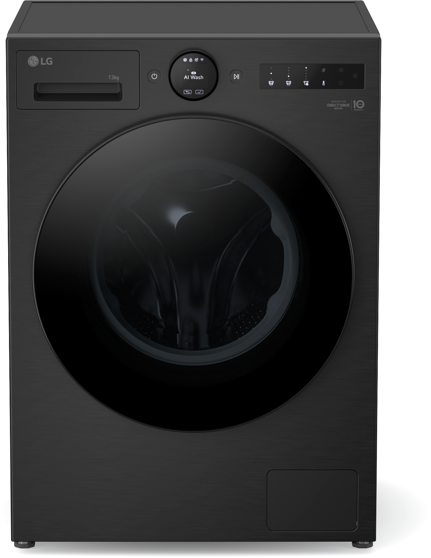 LG Waschmaschine »F4WX803YB«, 13 kg, 1400 U/min, Sicherheitsglastür