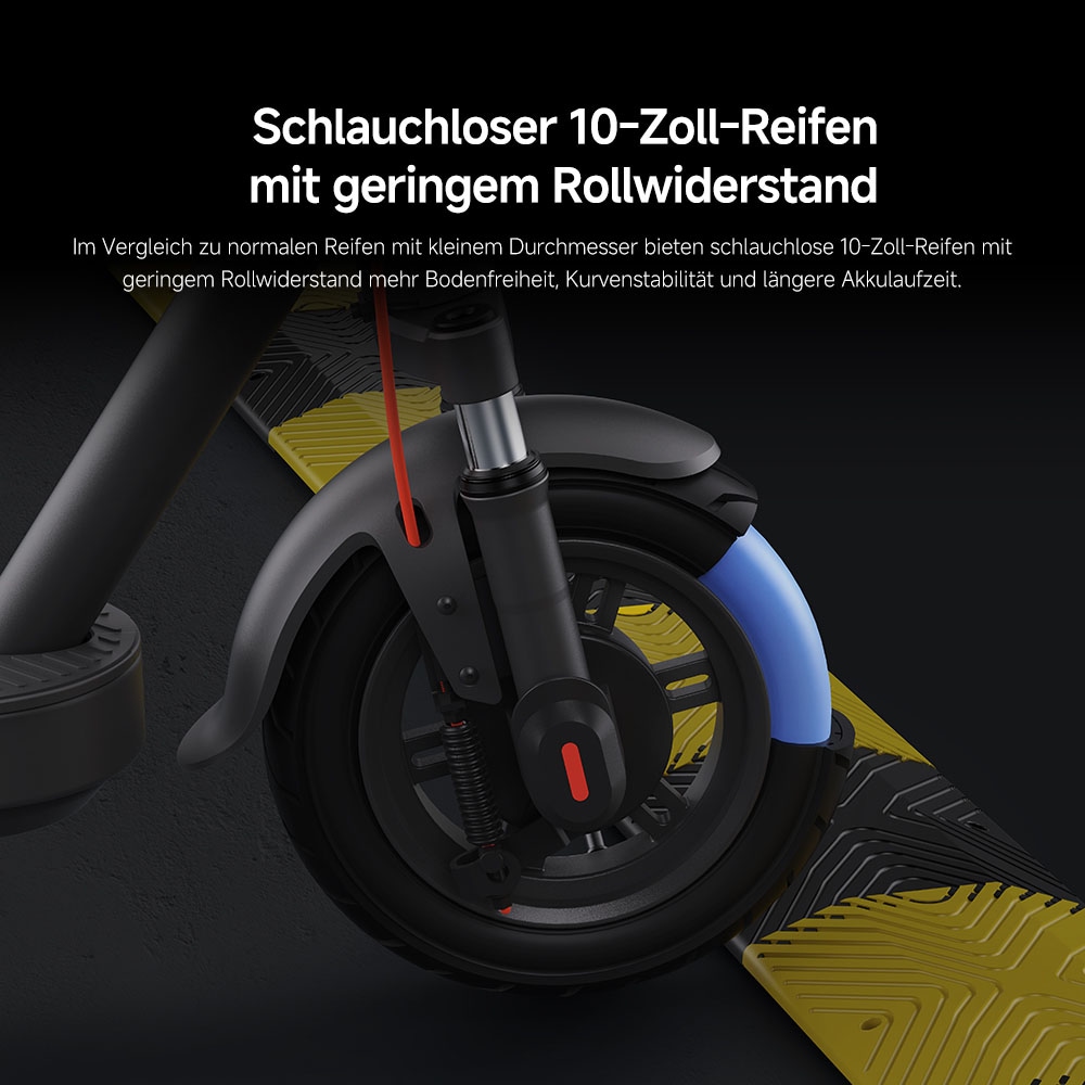 Xiaomi E-Scooter »Electric Scooter Elite«, Electric Scooter, mit Straßenzulassung, bis zu 45 km Reichweite