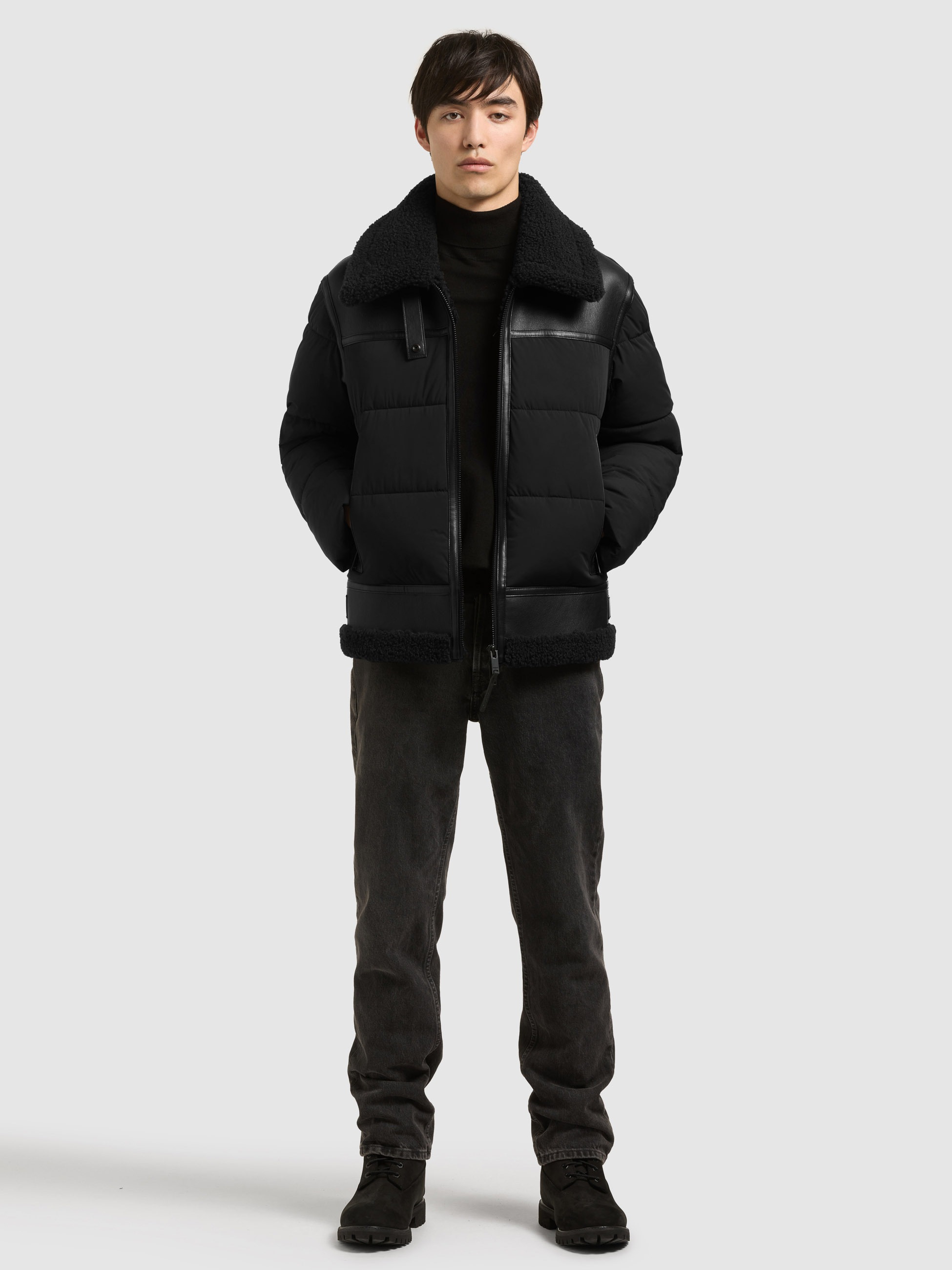 khujo Winterjacke »FLINT« ohne Kapuze
